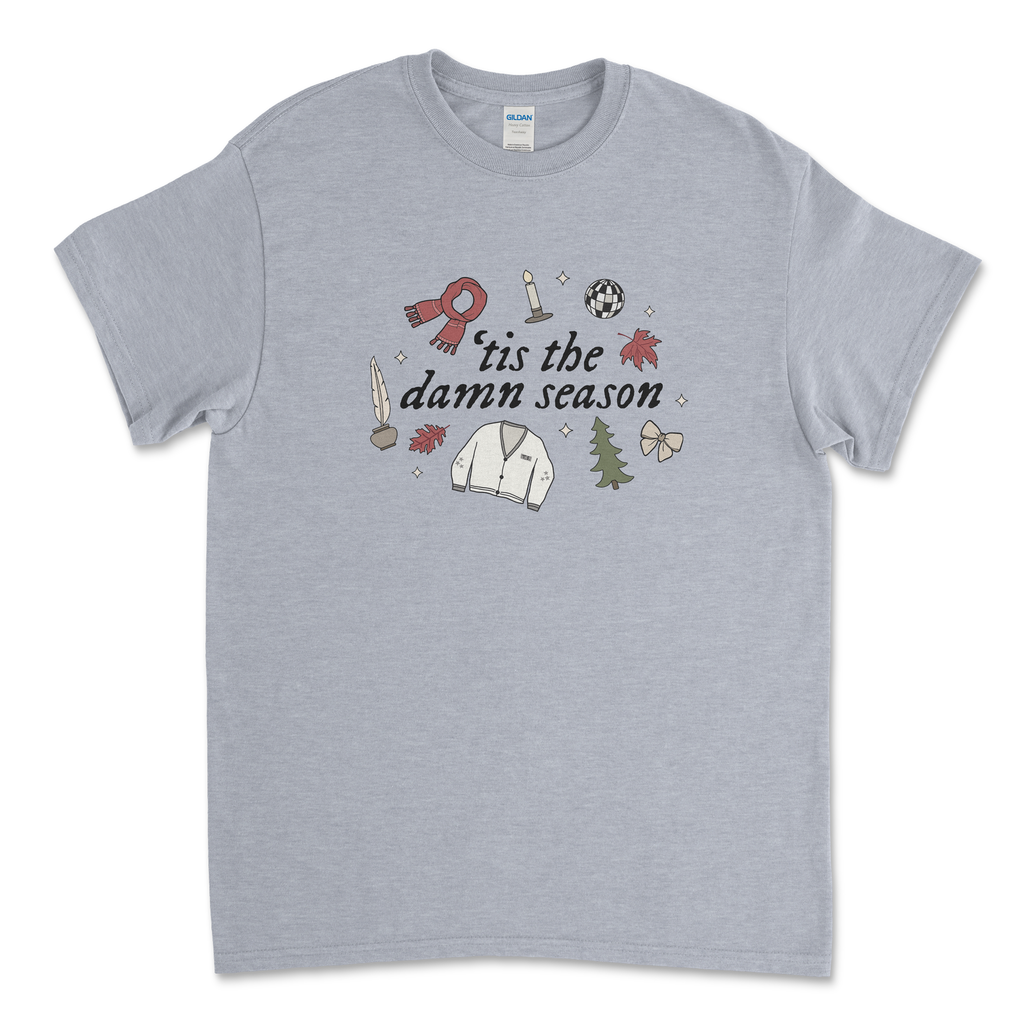 ¡®Tis The Damn Season Christmas T-Shirt