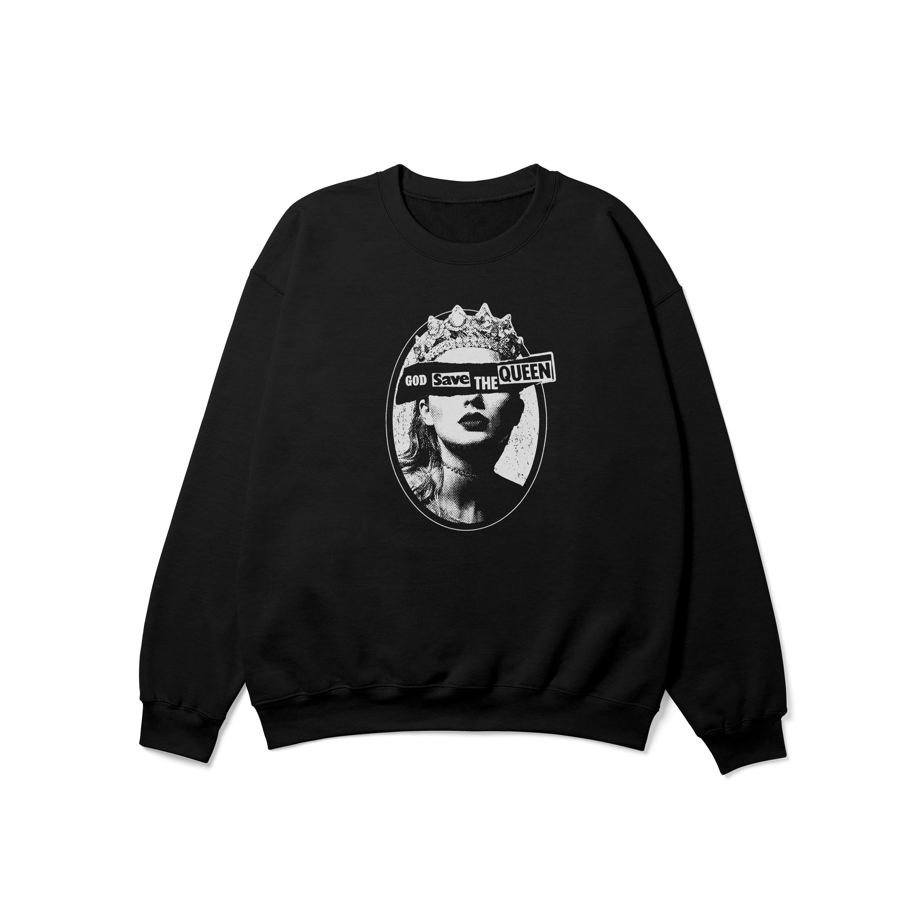 God Save The Queen Taylor Crewneck Sweatshirt