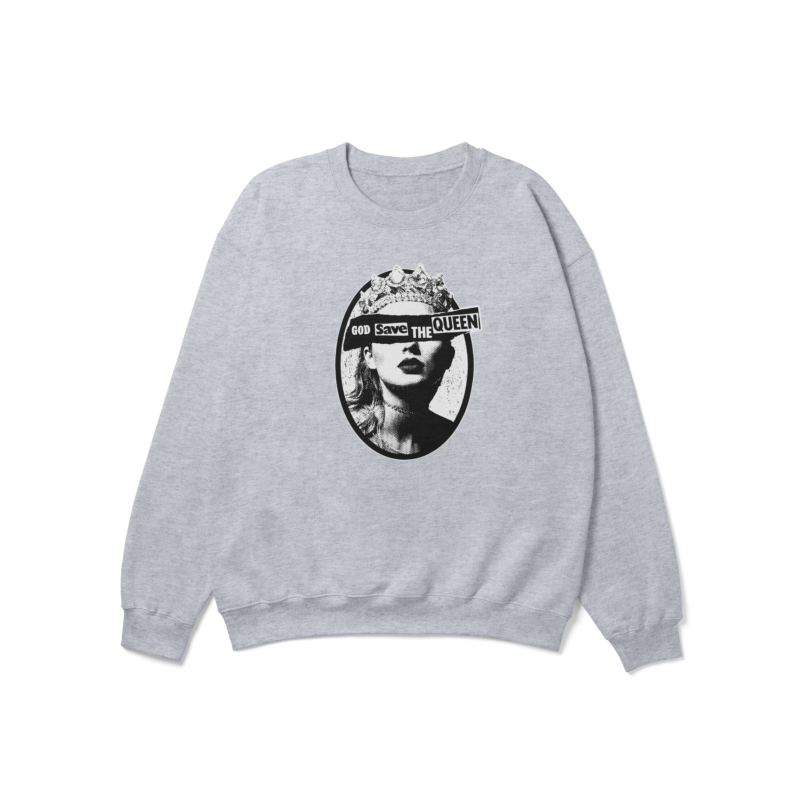 God Save The Queen Taylor Crewneck Sweatshirt