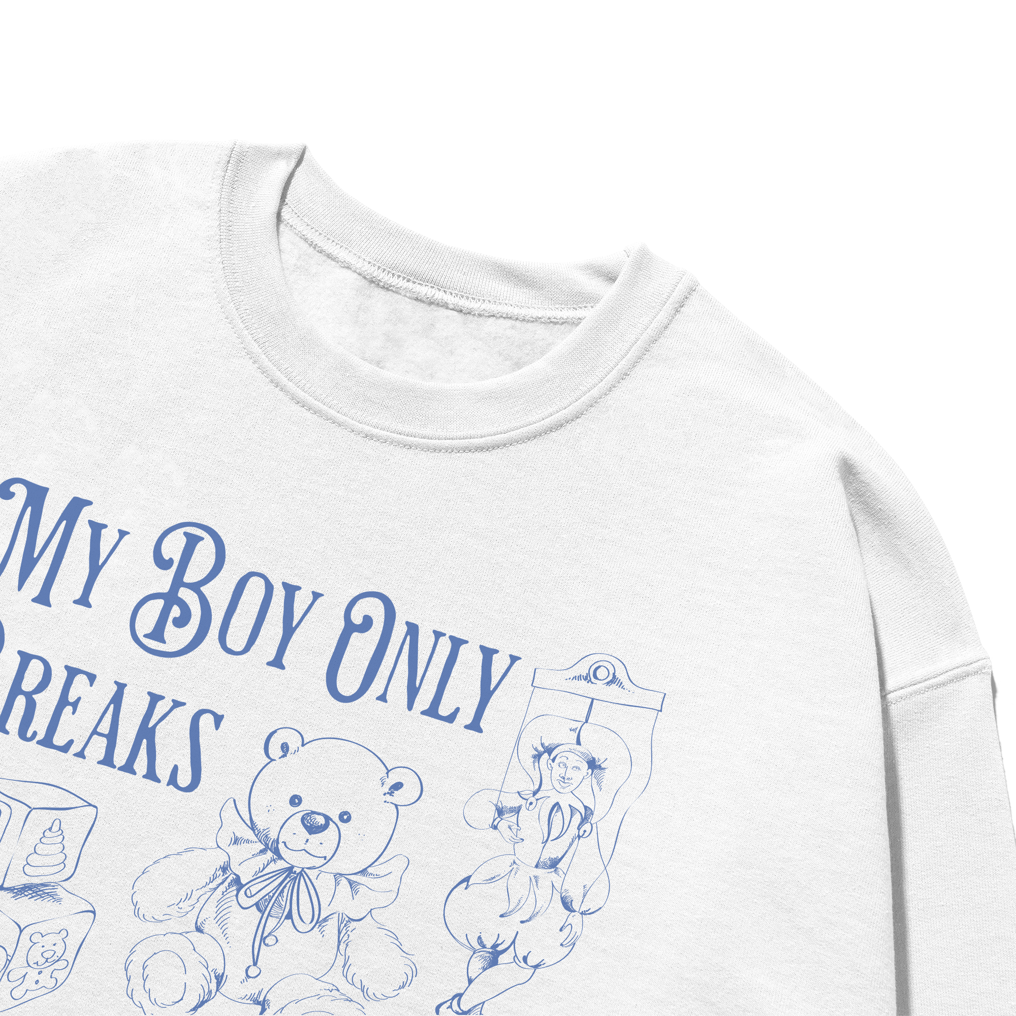 My Boy Only Breaks His Favorite Toys TTPD Crewneck Sweatshirt