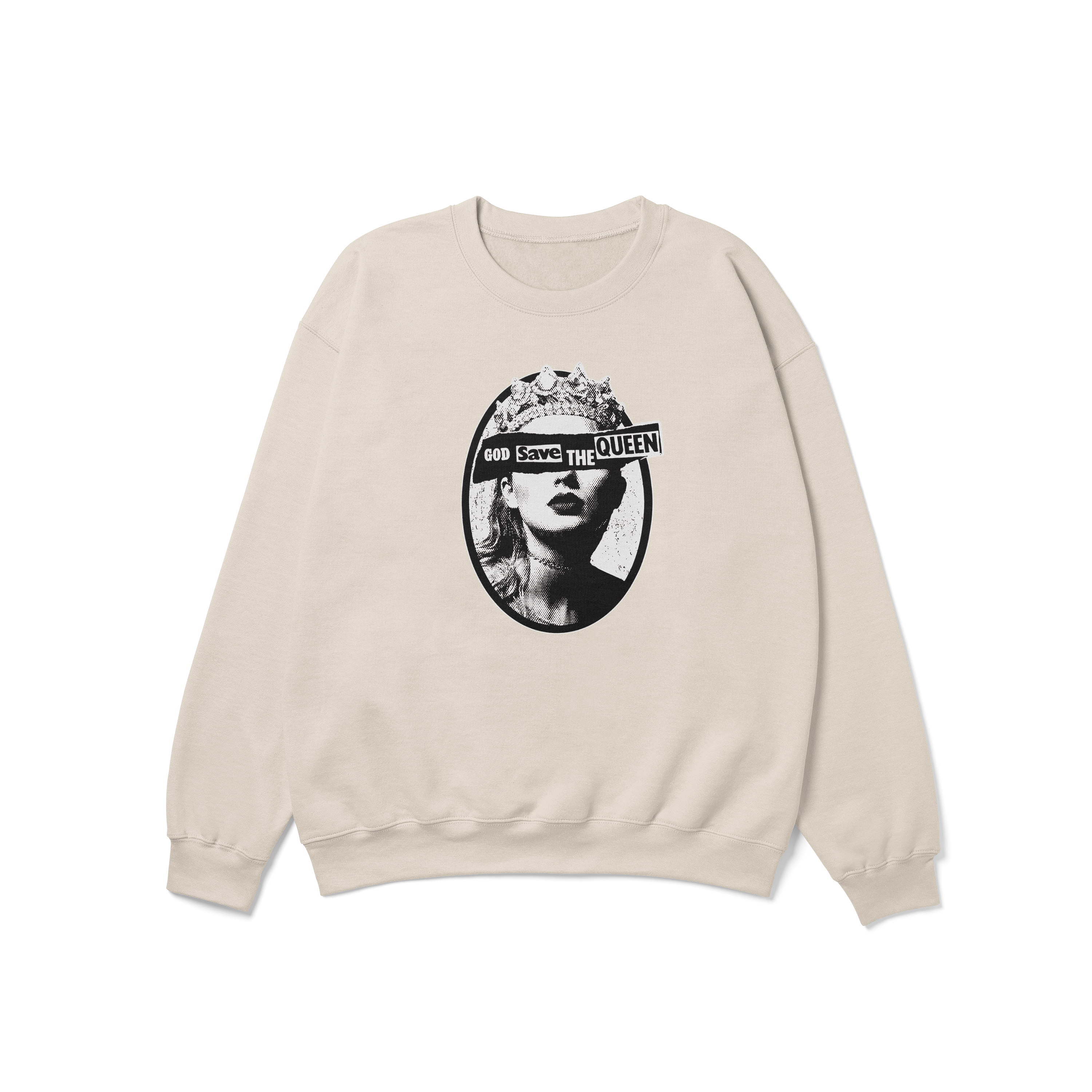 God Save The Queen Taylor Crewneck Sweatshirt