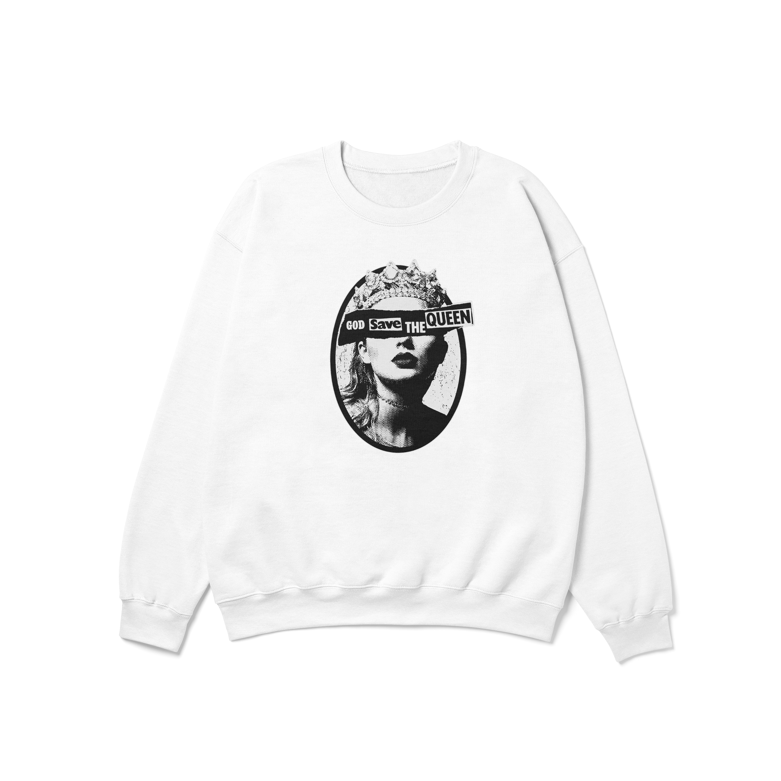 God Save The Queen Taylor Crewneck Sweatshirt