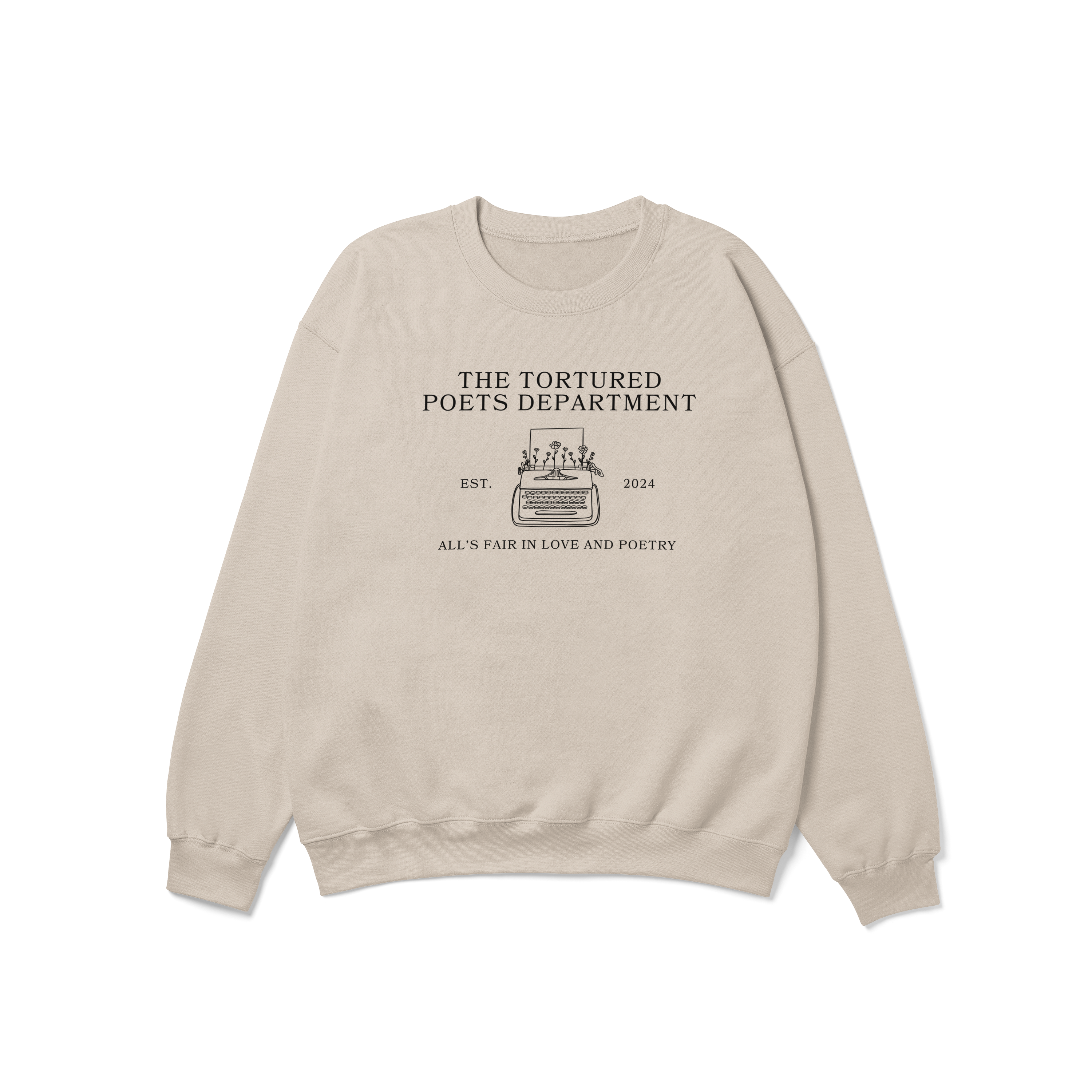 TTPD Typewriter Crewneck Sweatshirt