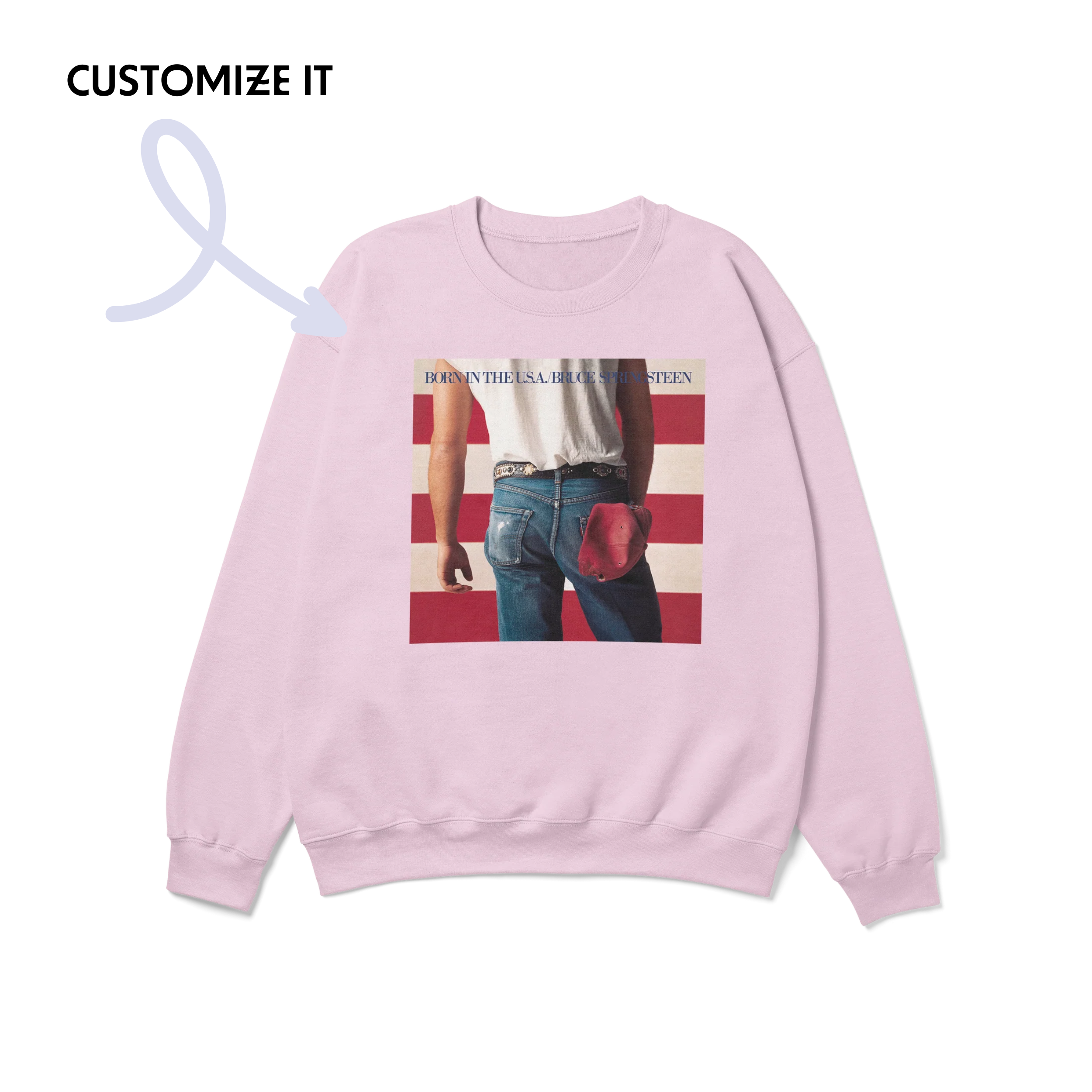 CUSTOM Album Cover Crewneck Sweatshirt