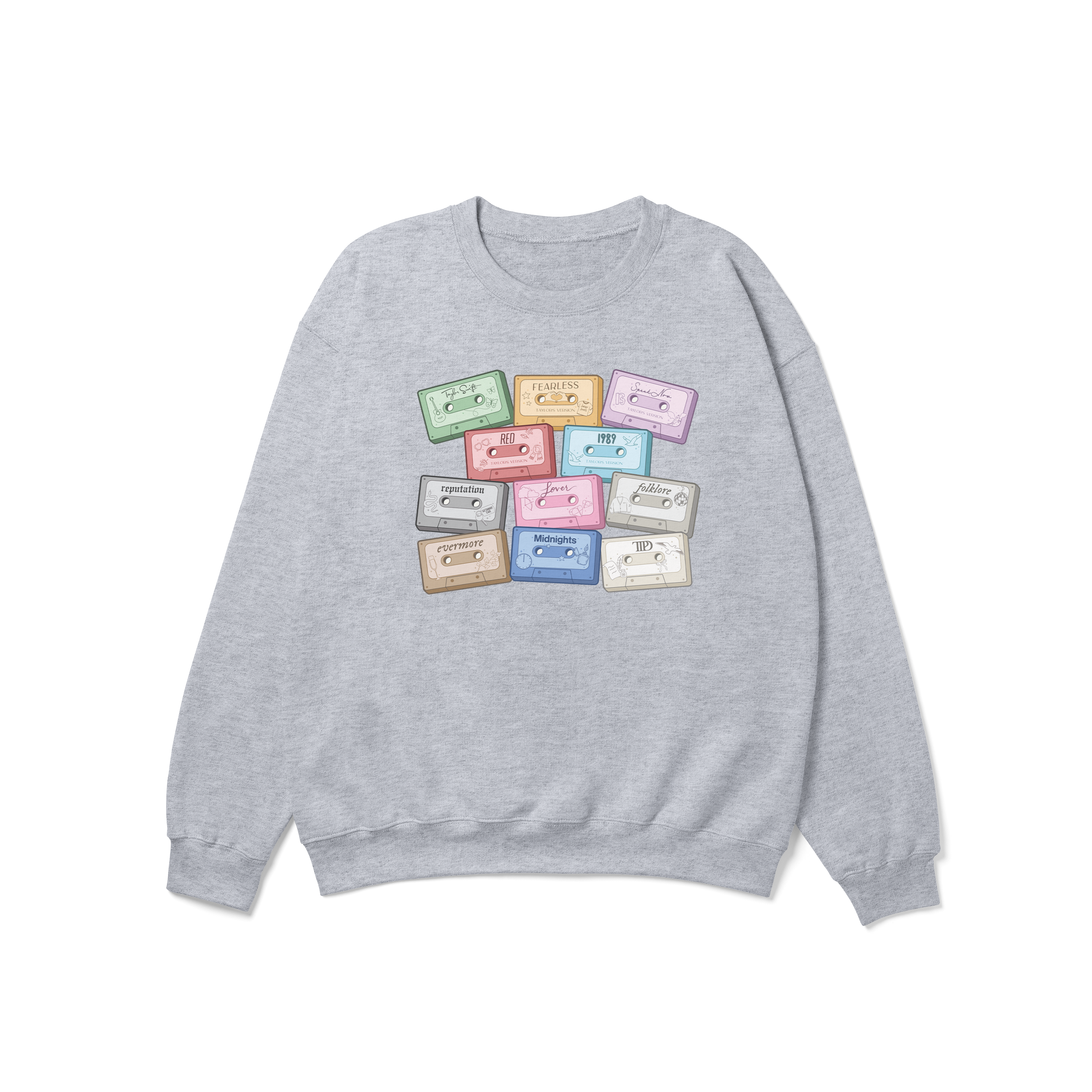 All Eras Cassettes Crewneck Sweatshirt