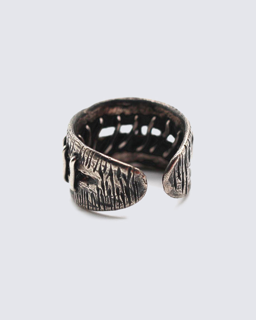 Vintage Industrial Stitched Ring