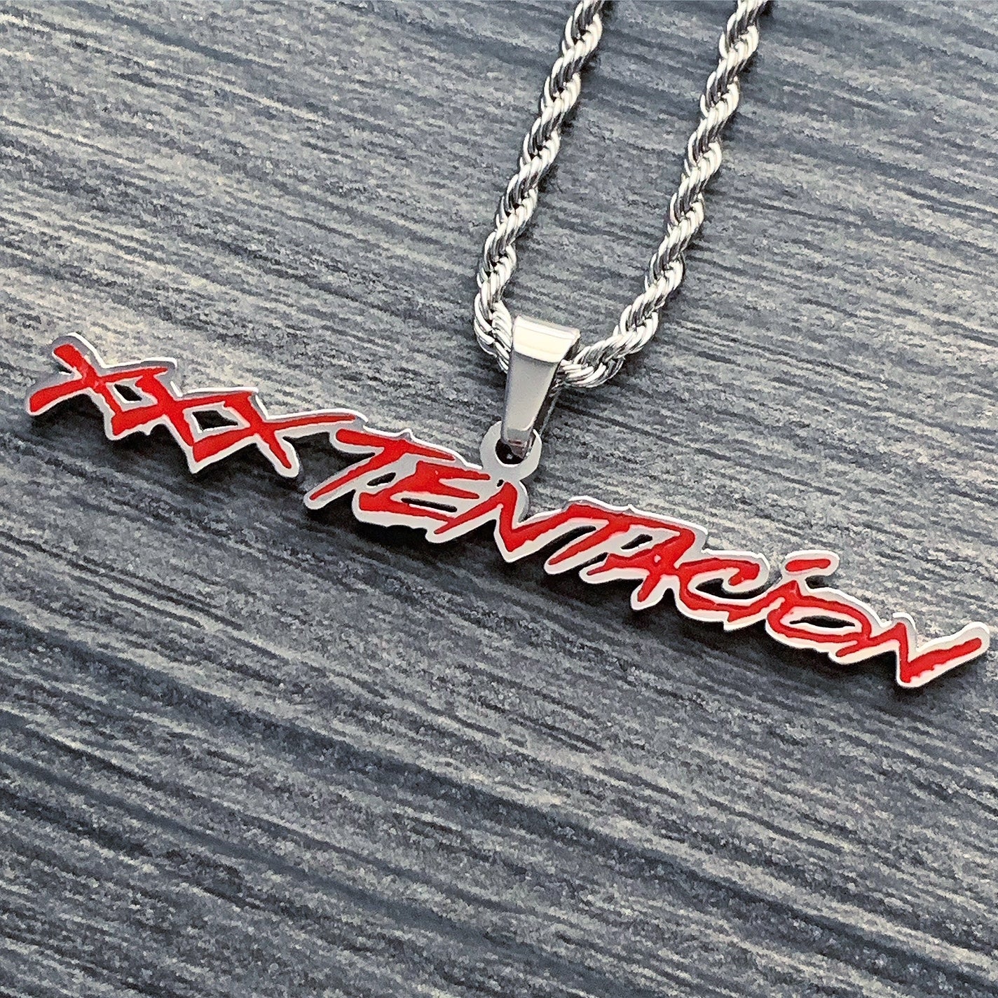 Red 'XXXTENTACION' Necklace