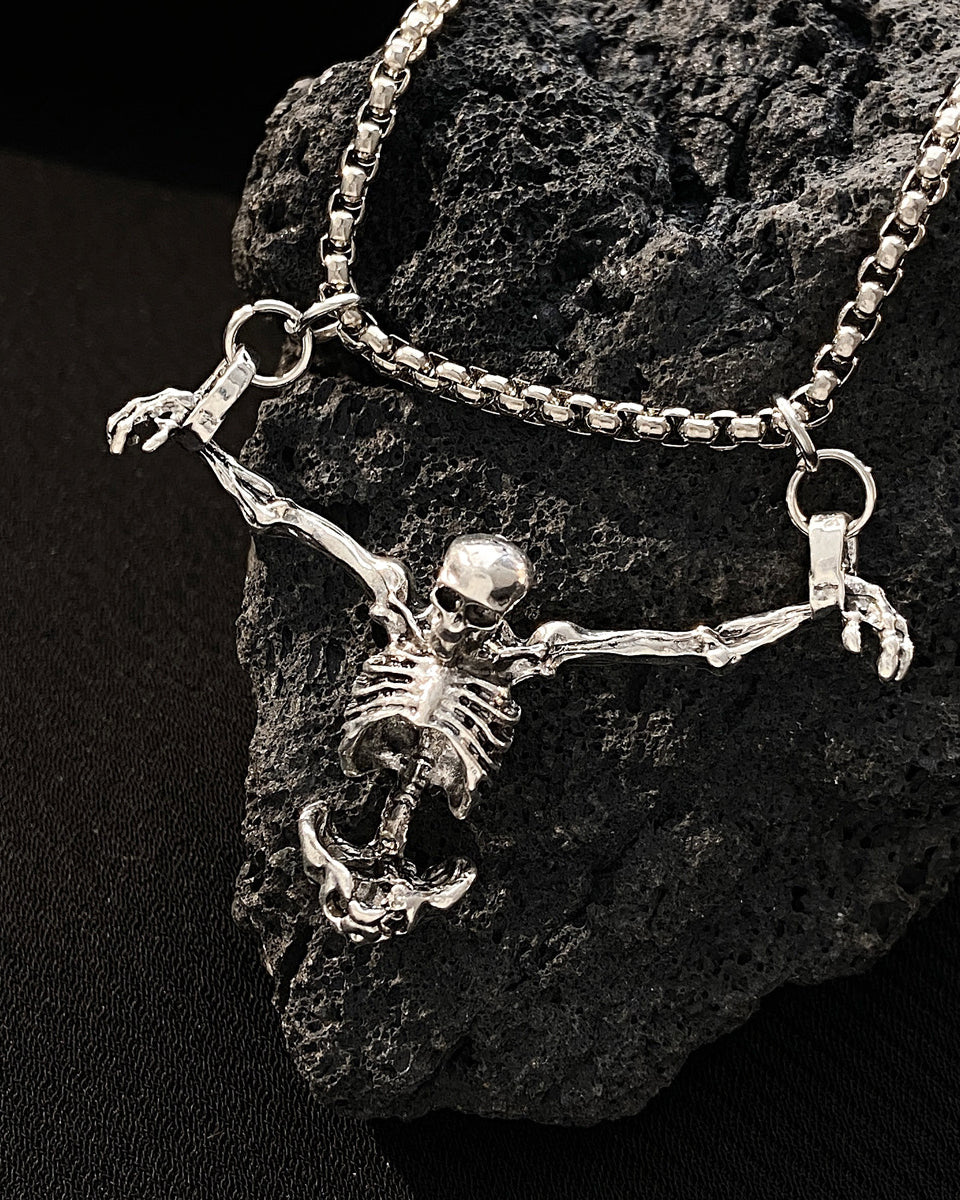 "Bound Skeleton" Gothic Necklace