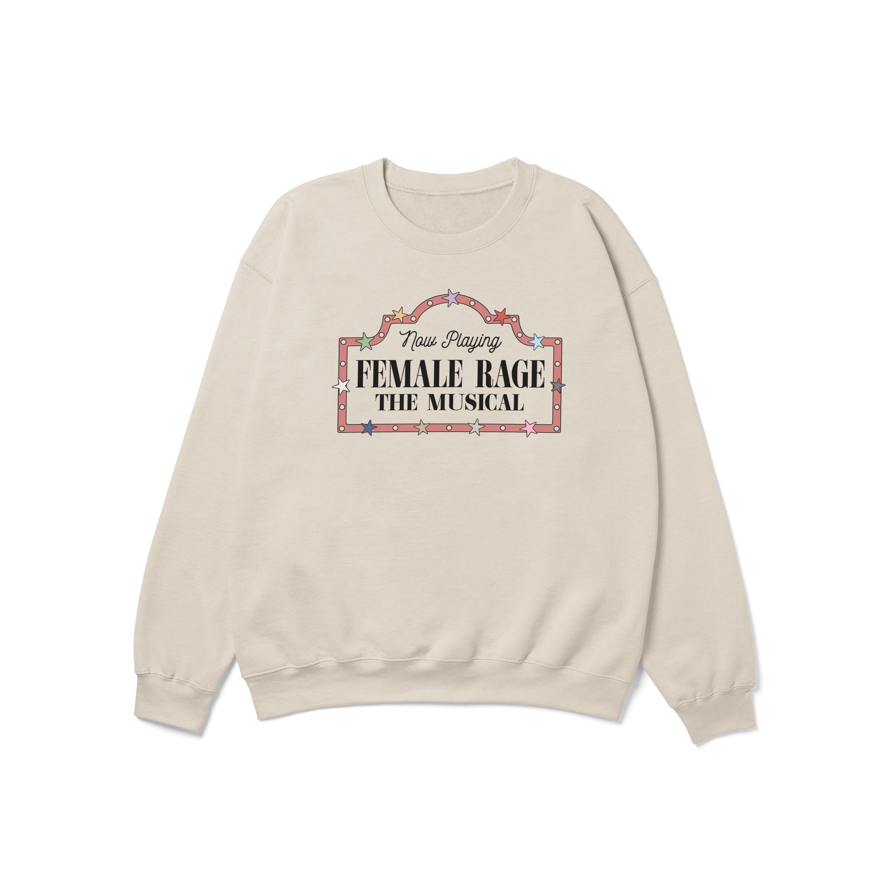 Female Rage The Musical Crewneck Sweatshirt