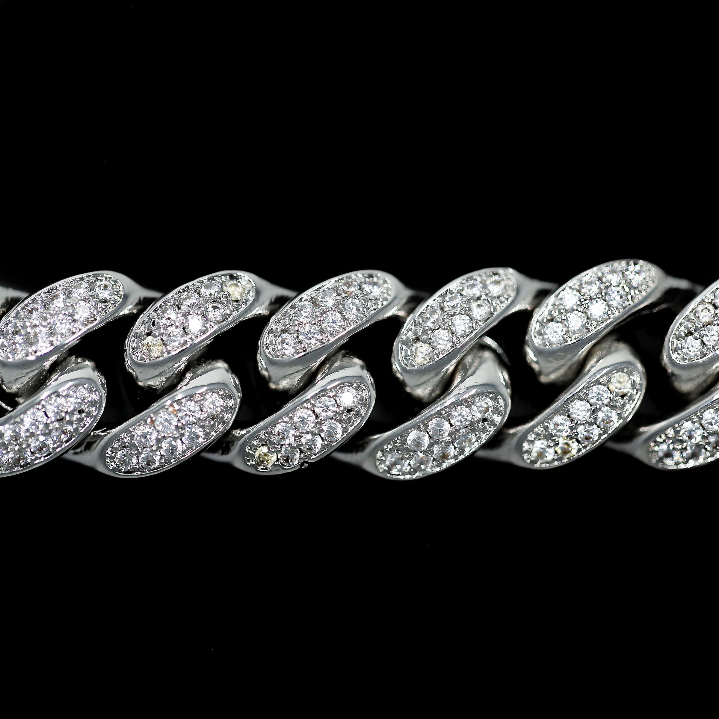 12mm Diamond Miami Cuban Necklace