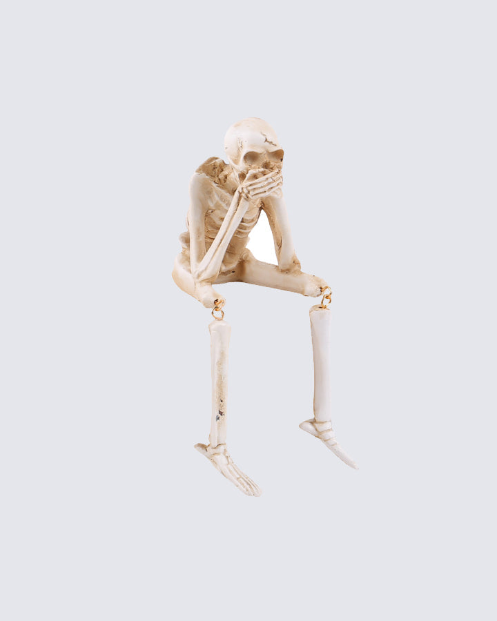 Halloween Skeleton Resin Figurine