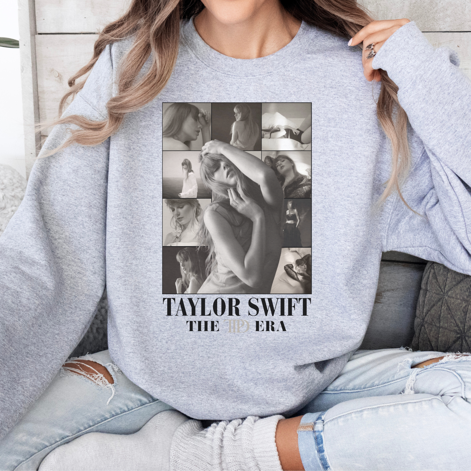 The Tortured Poets Department Era Taylor Swift Crewneck Sweatshirt