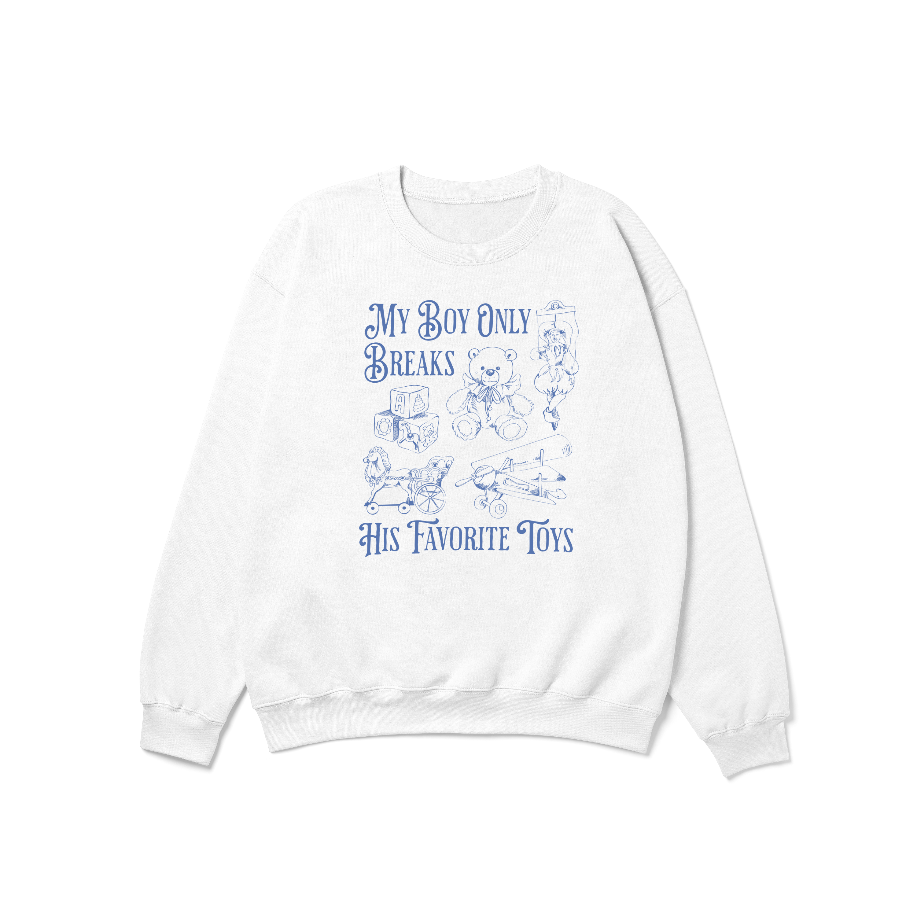 My Boy Only Breaks His Favorite Toys TTPD Crewneck Sweatshirt