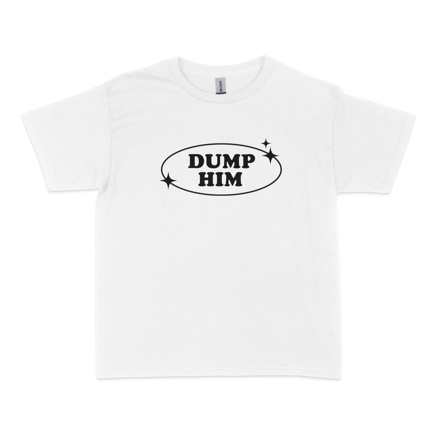 Dump Him Y2K Baby Tee