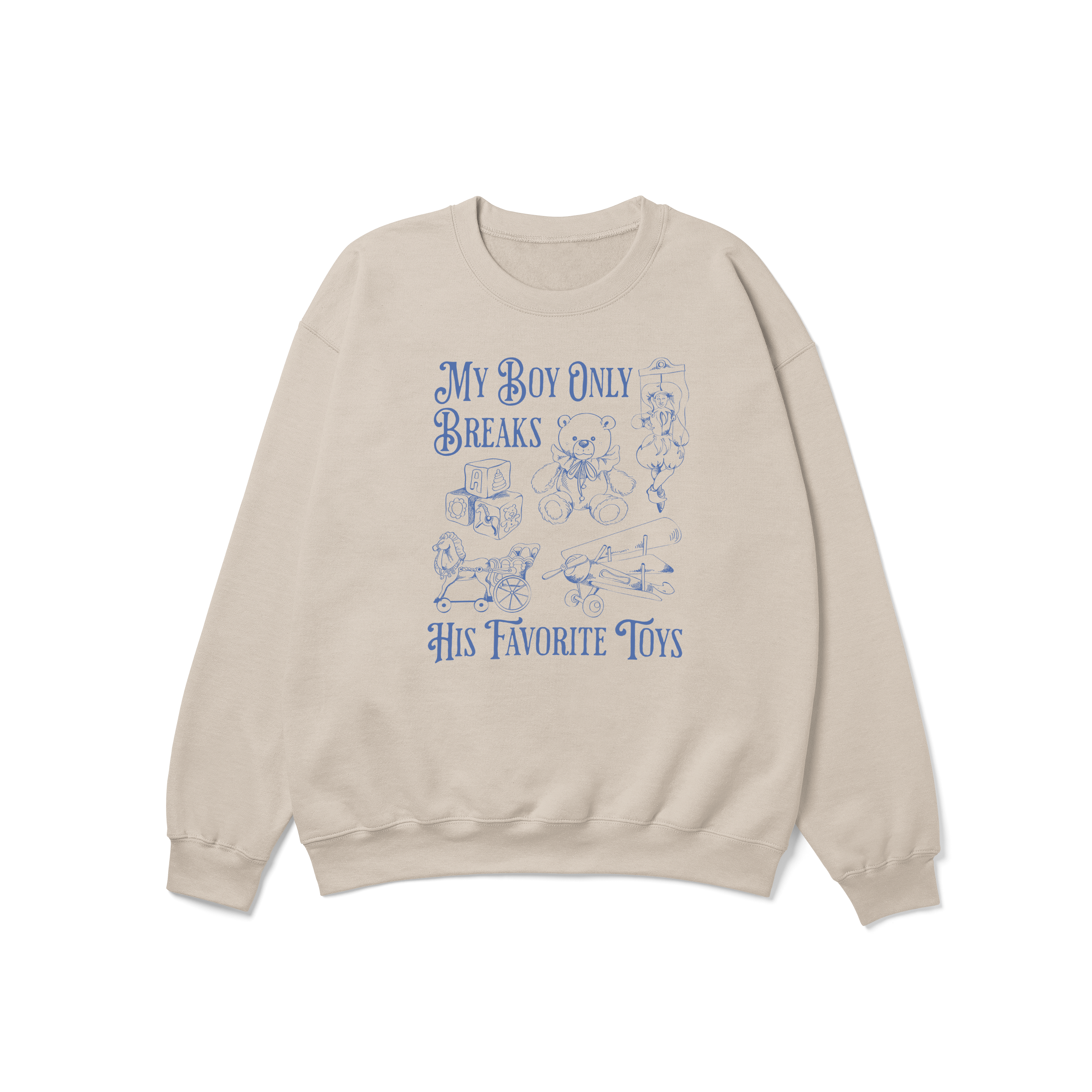 My Boy Only Breaks His Favorite Toys TTPD Crewneck Sweatshirt