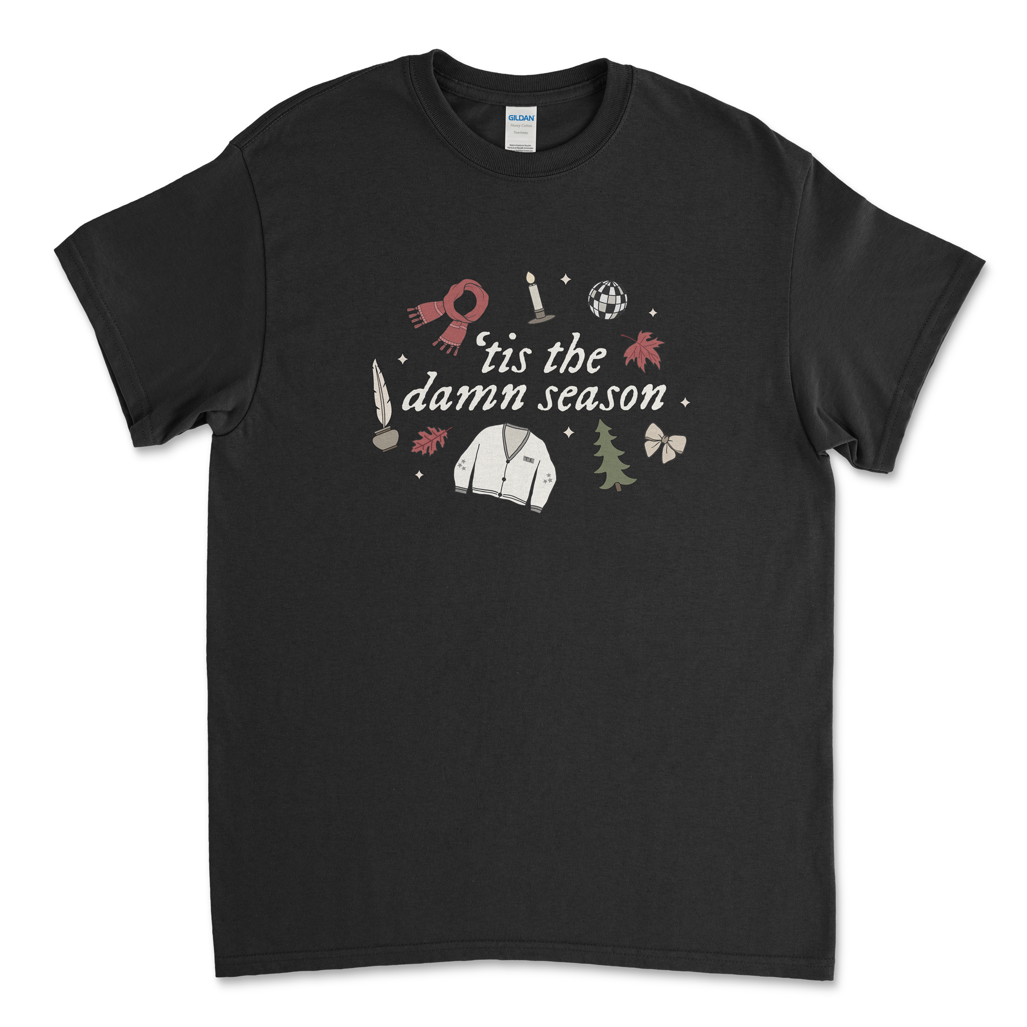 ¡®Tis The Damn Season Christmas T-Shirt