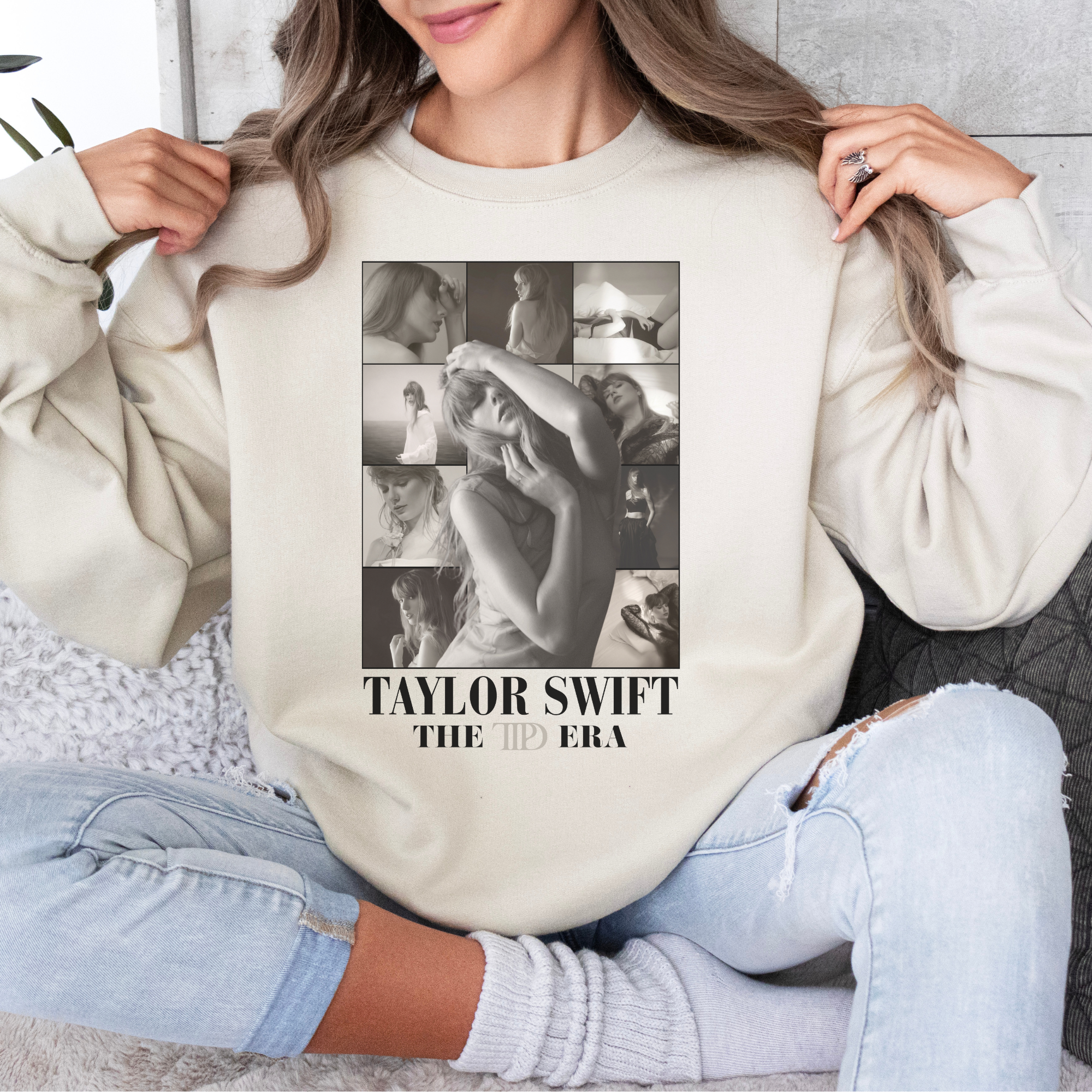 The Tortured Poets Department Era Taylor Swift Crewneck Sweatshirt