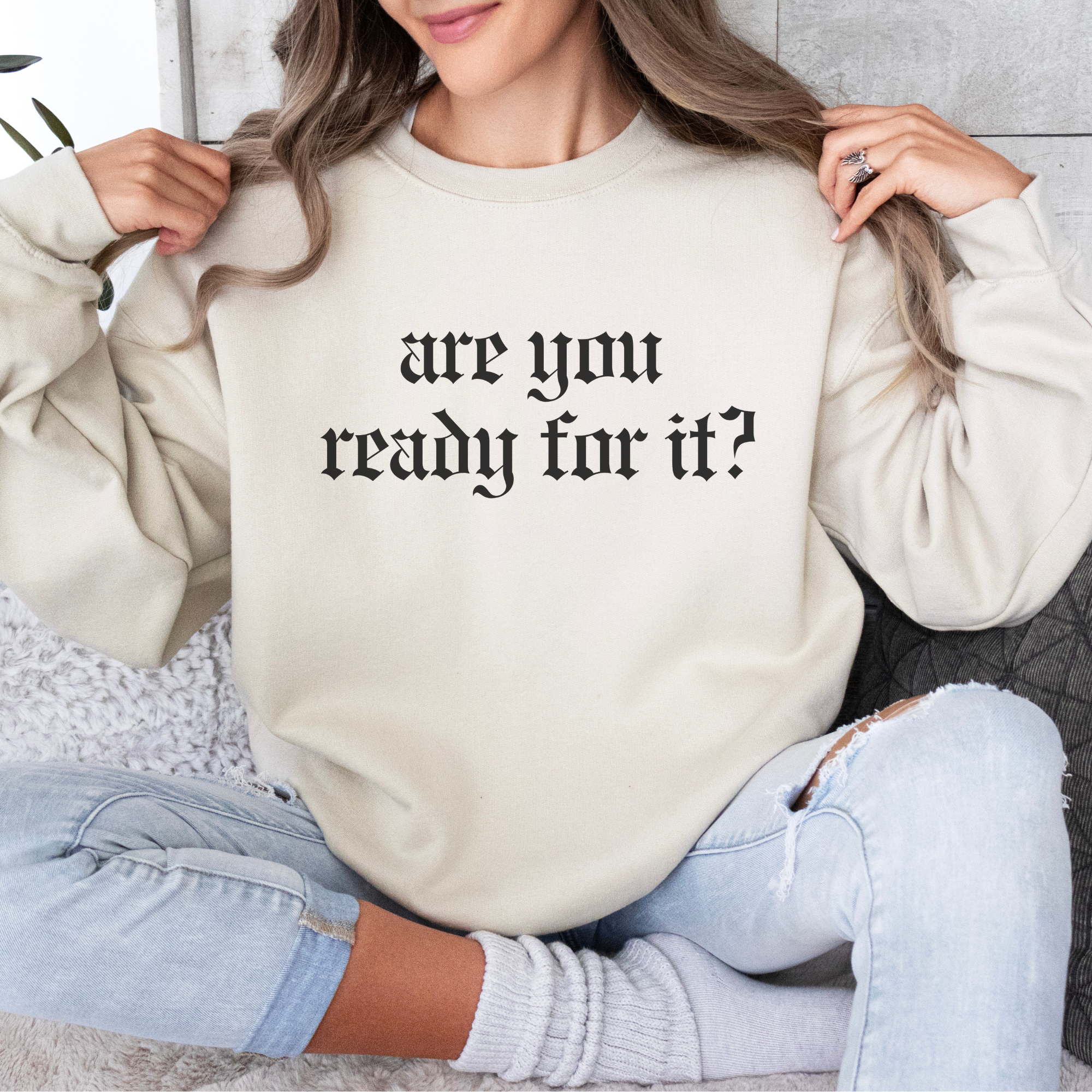 Are You Ready For it Reputation Crewneck Sweatshirt