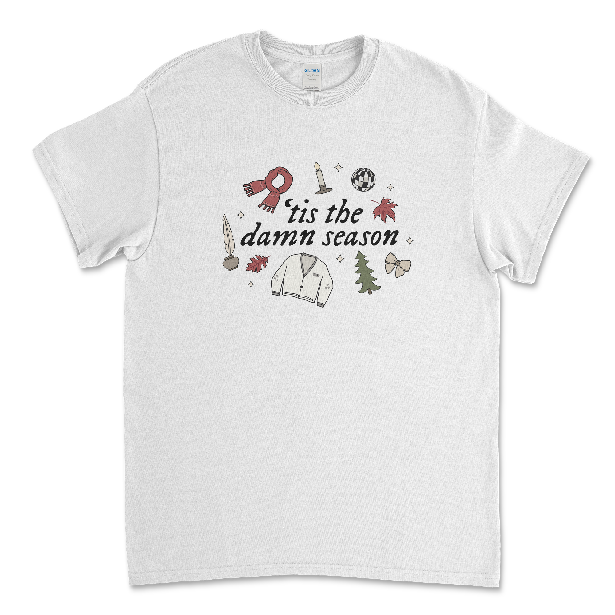 ¡®Tis The Damn Season Christmas T-Shirt