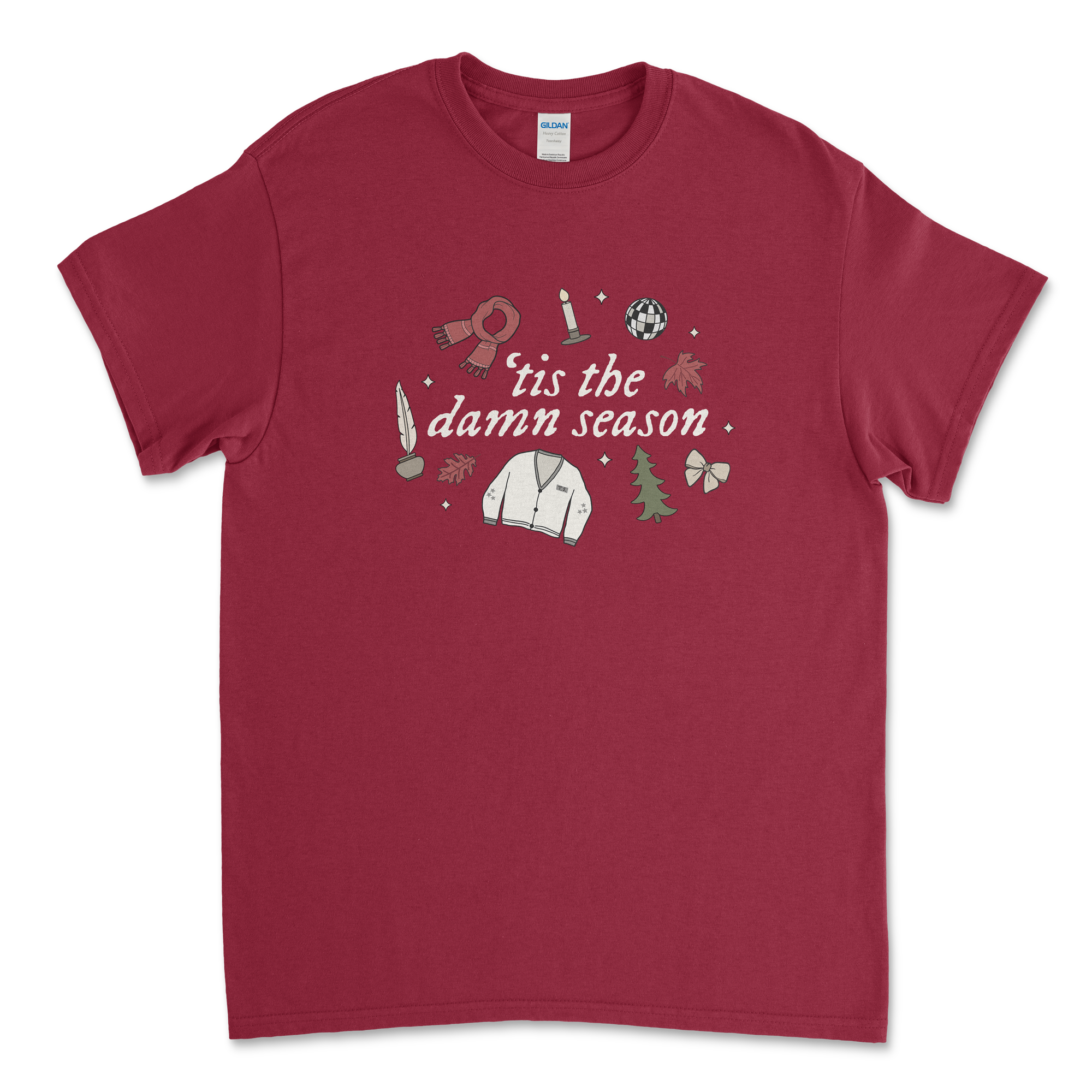 ¡®Tis The Damn Season Christmas T-Shirt