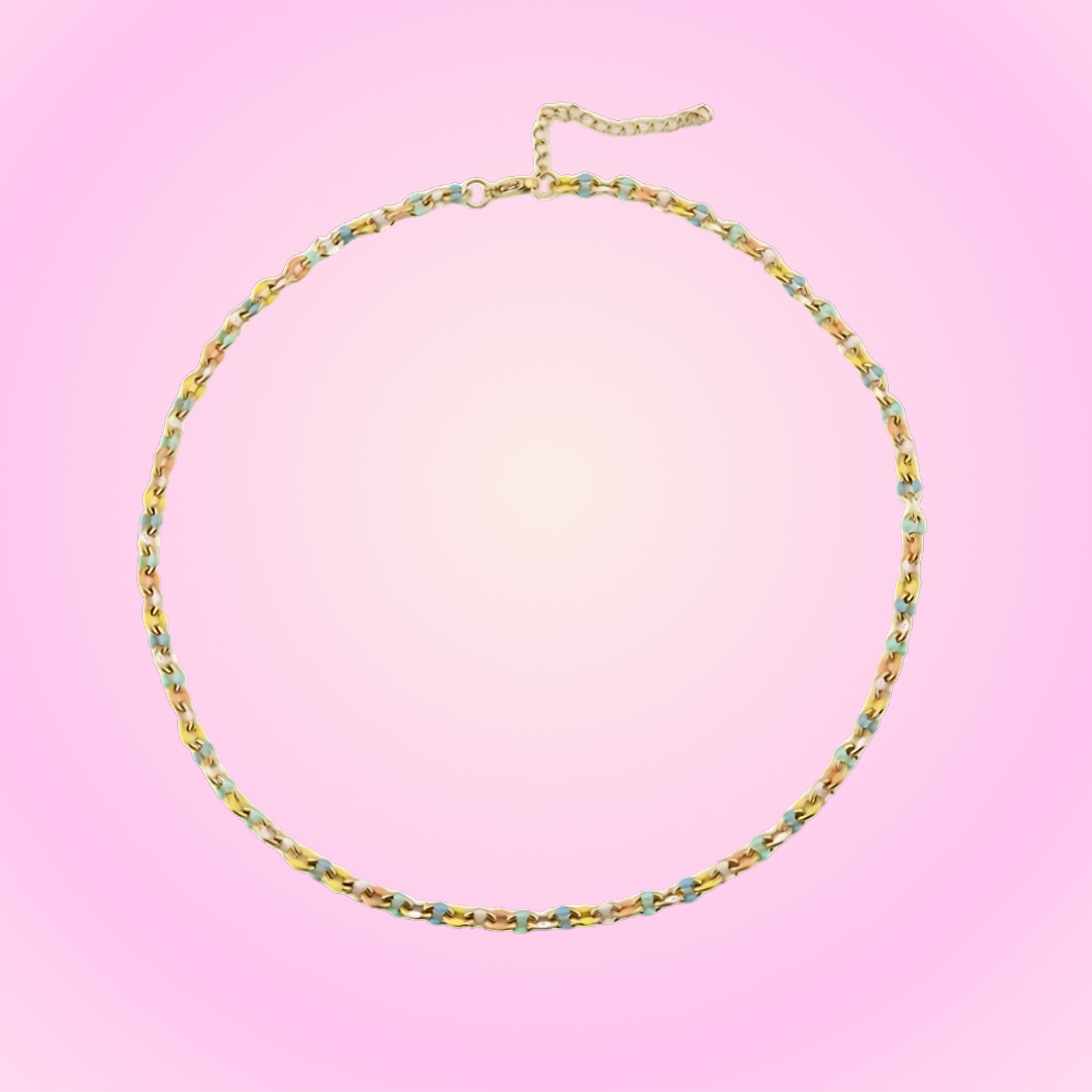 Golden Rainbow Necklace