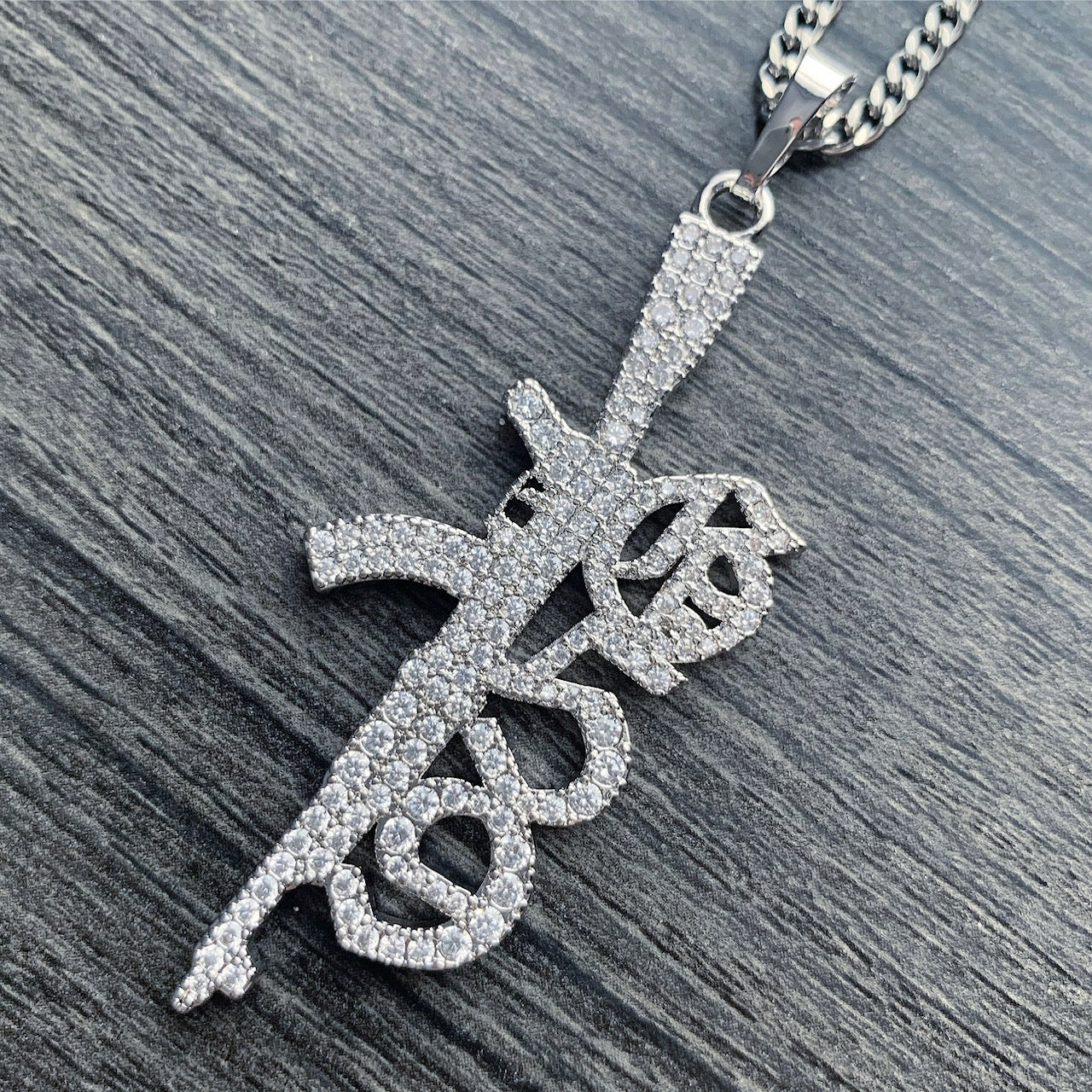 Iced Out 'G59 Rifle' Necklace