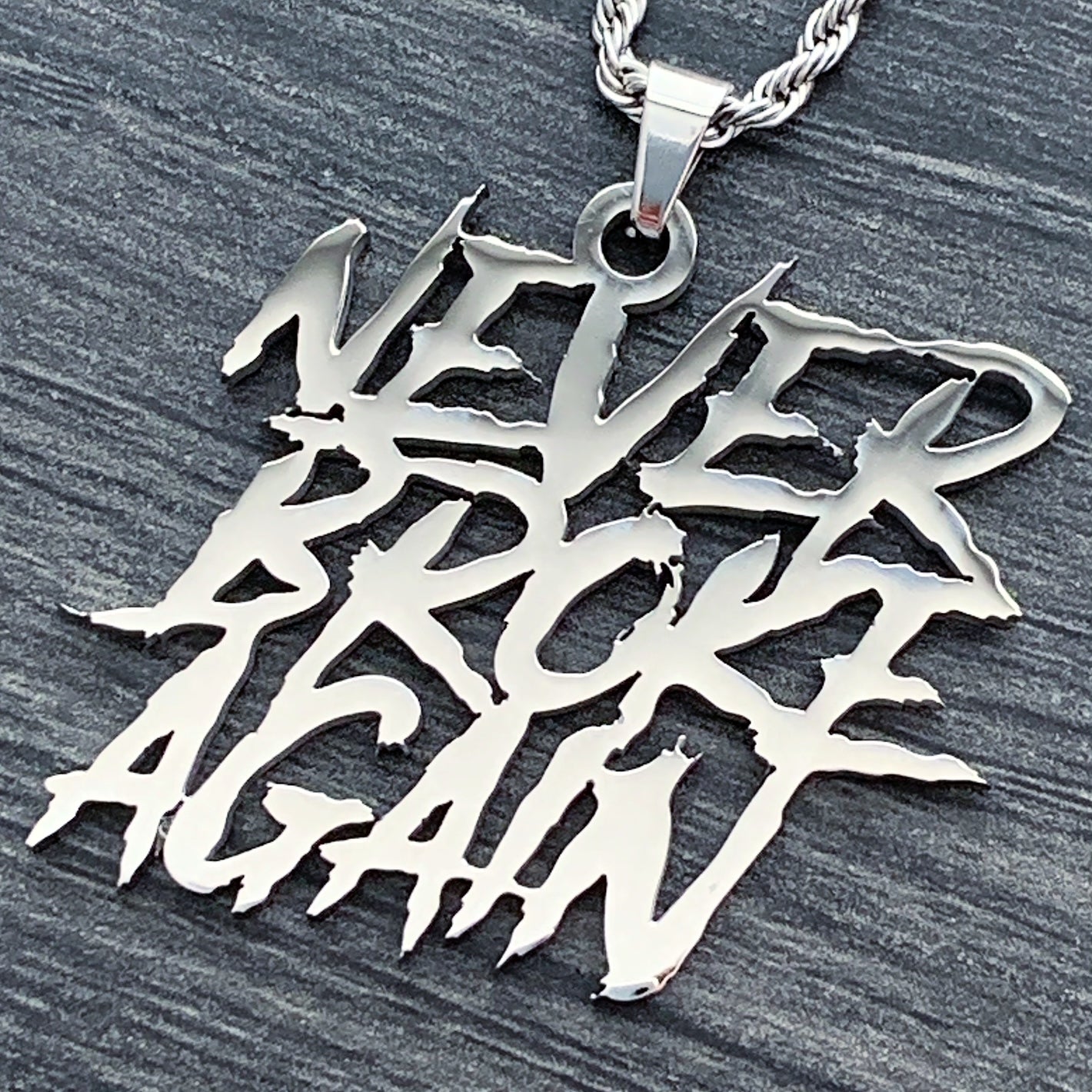 'Never Broke Again' Necklace