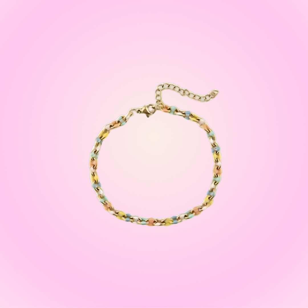 Golden Rainbow Bracelet