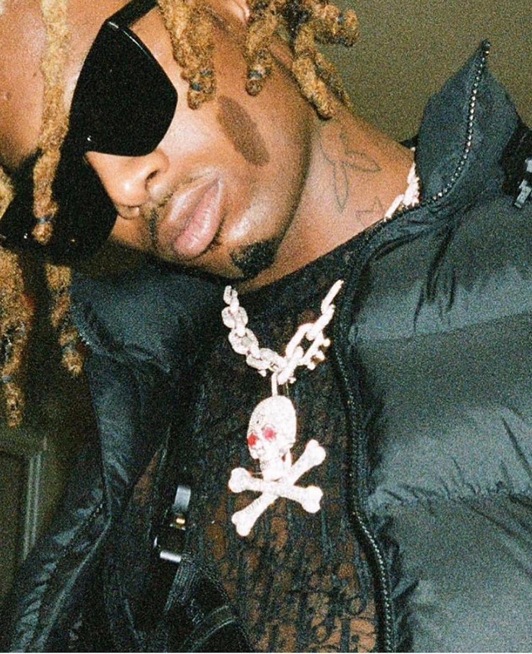 Playboi Carti spiked links necklace/bracelet