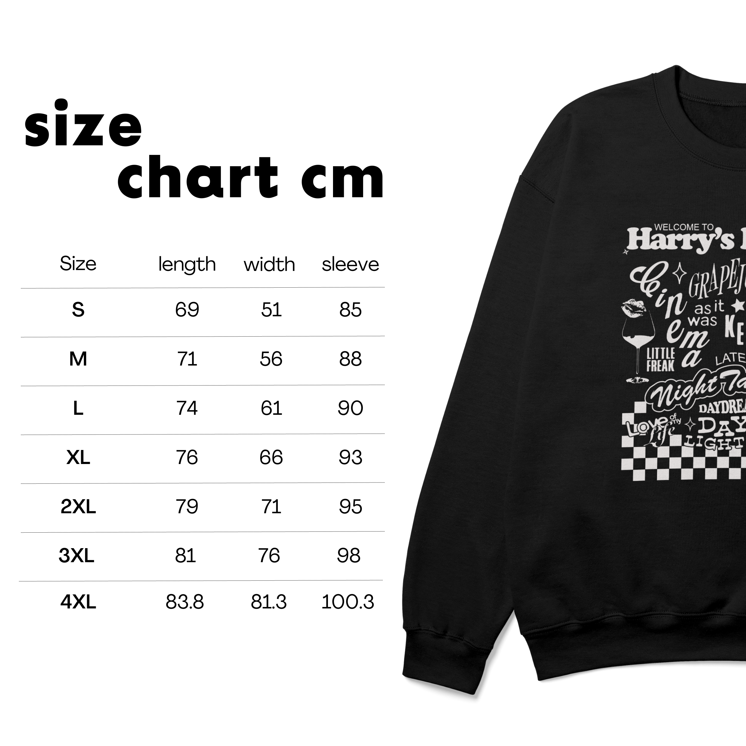 But Daddy I Love Him Cursive Crewneck Sweatshirt