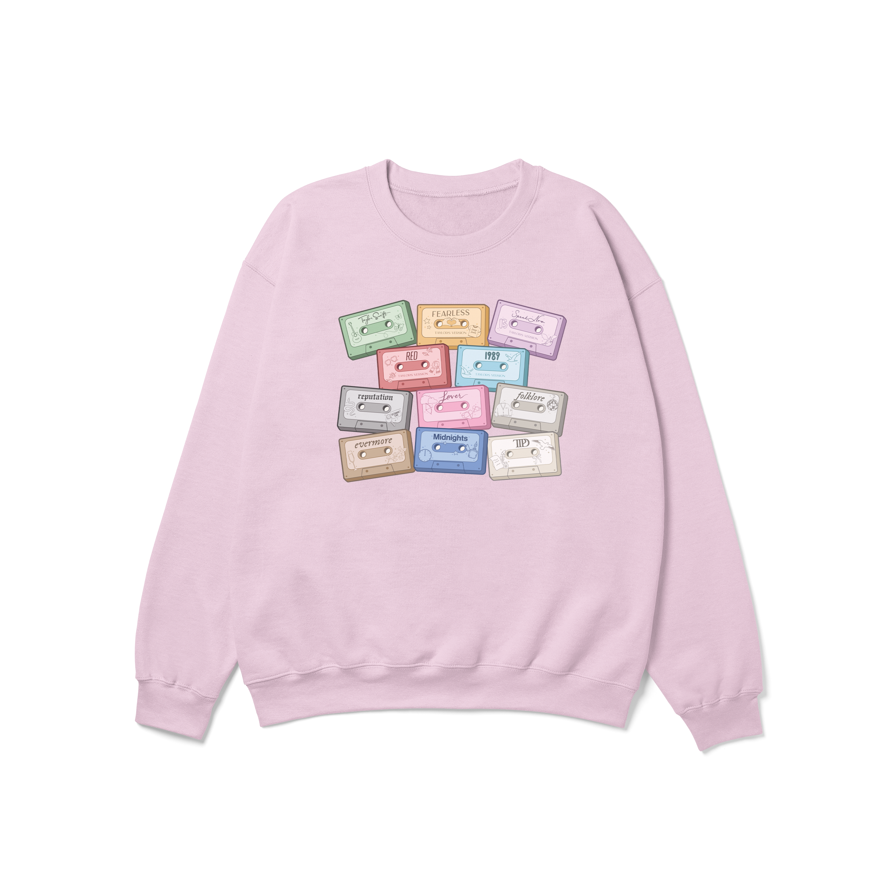 All Eras Cassettes Crewneck Sweatshirt