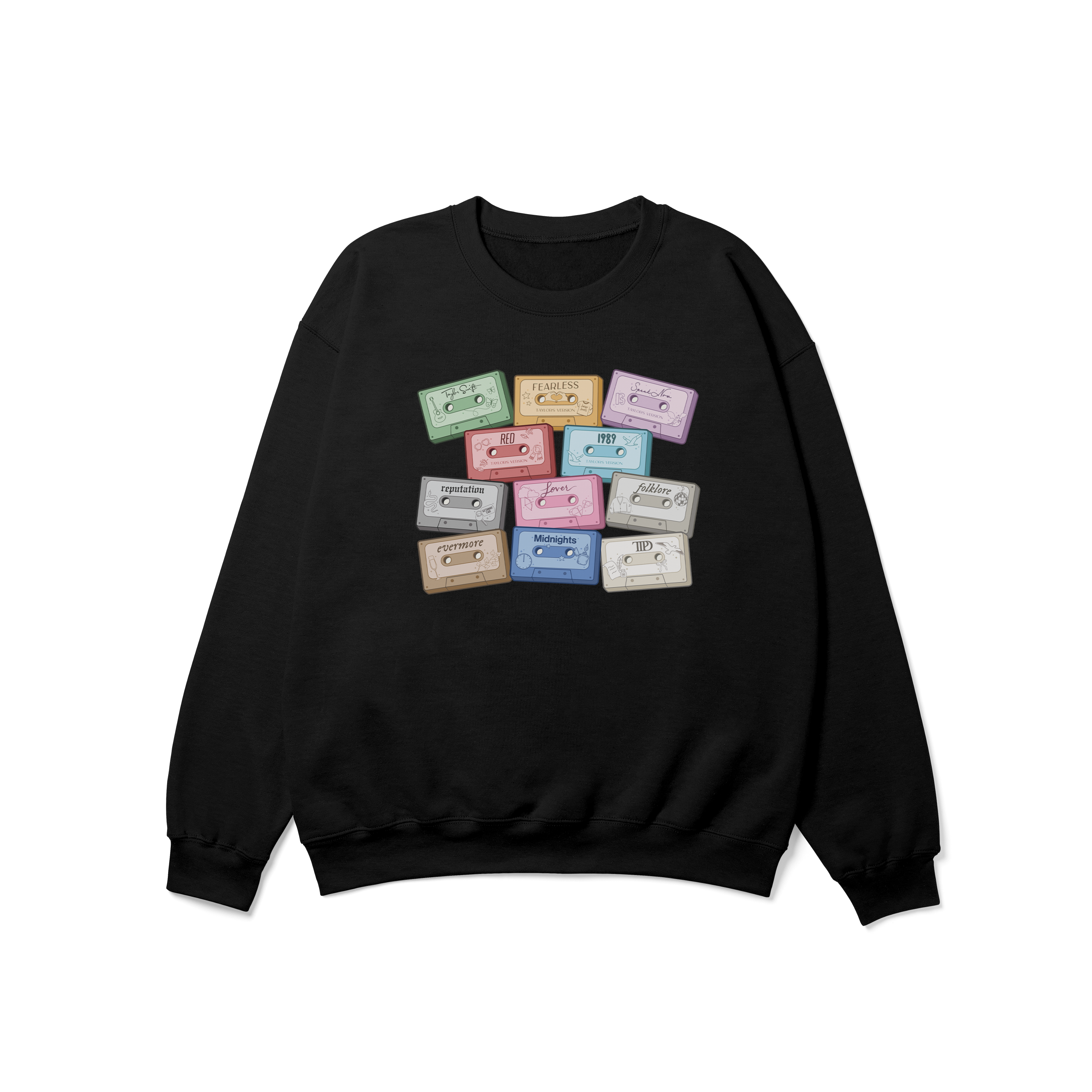 All Eras Cassettes Crewneck Sweatshirt