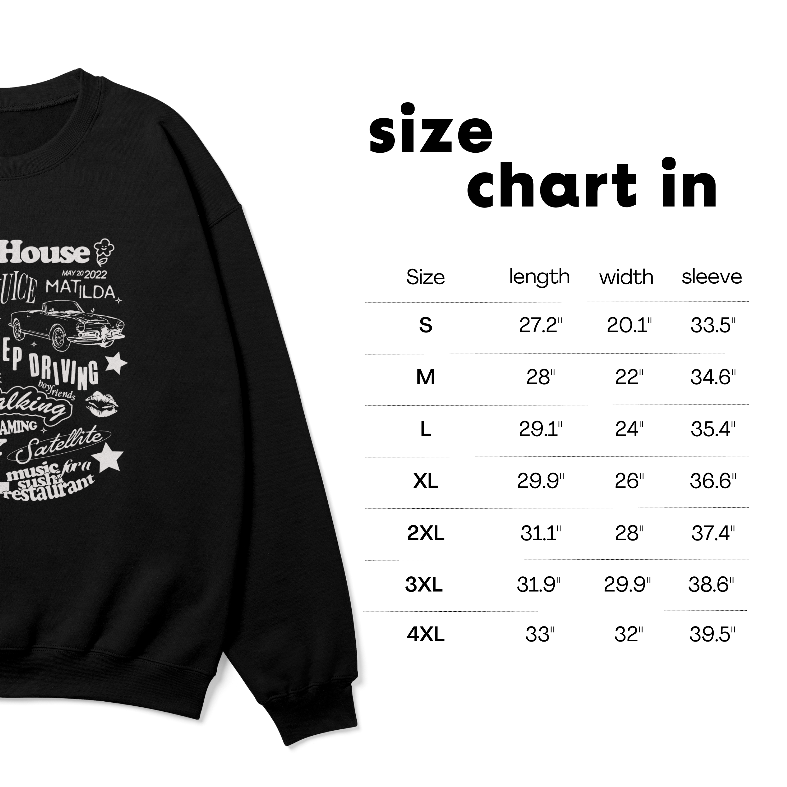 The Tortured Poets Department Era Taylor Swift Crewneck Sweatshirt