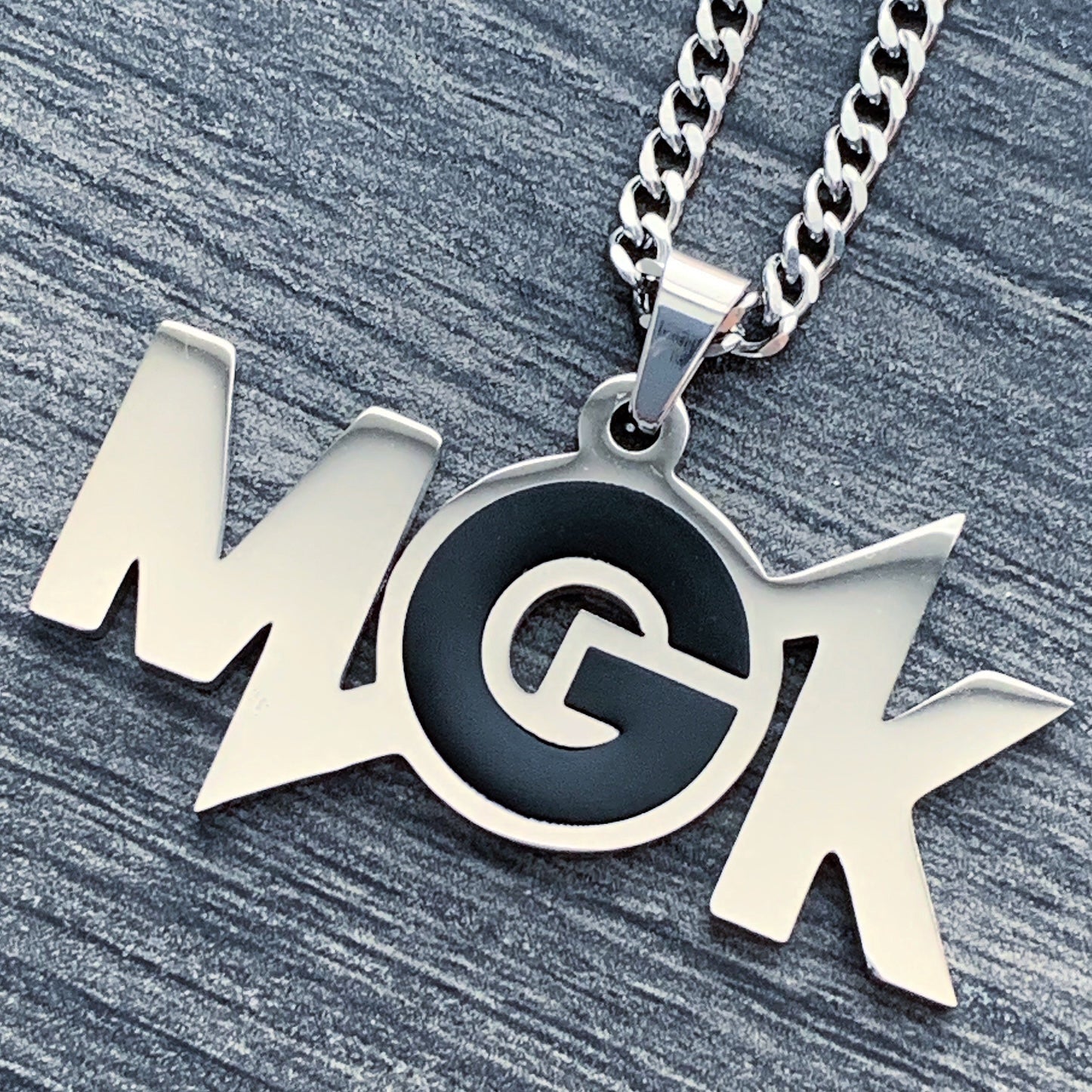 Black 'MGK' Necklace