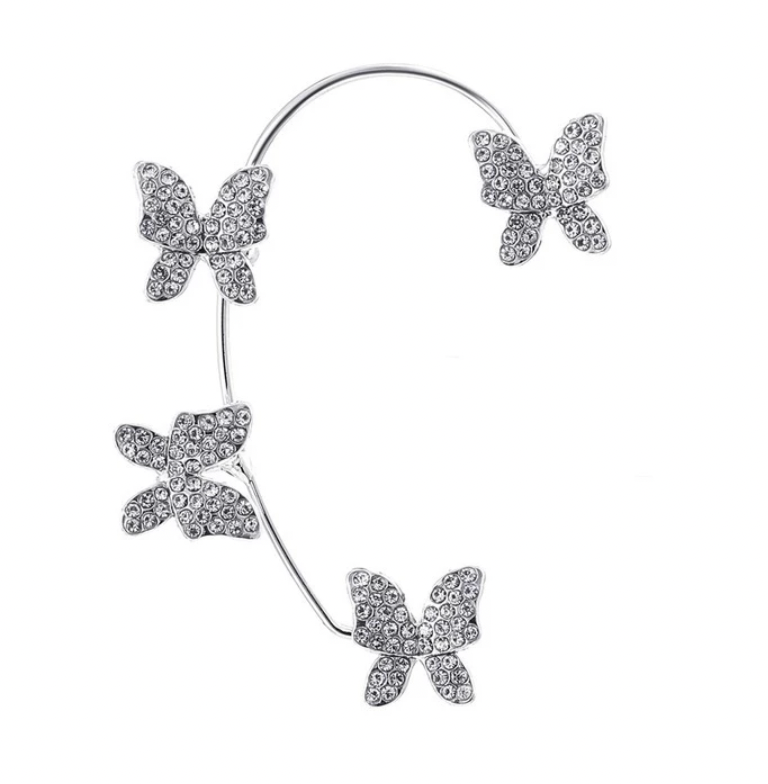 Fake Ear Piercing Butterfly