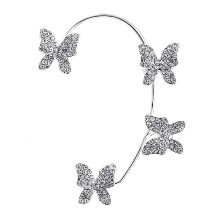 Fake Ear Piercing Butterfly