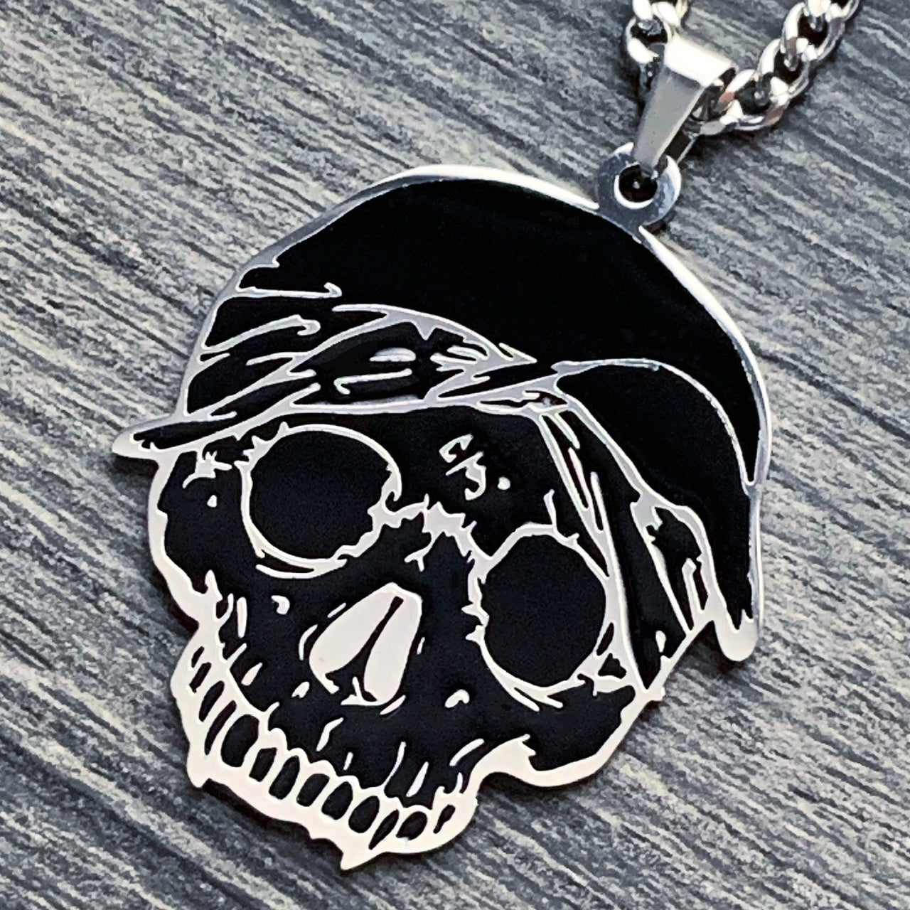 Black 'G59 Skull' Necklace