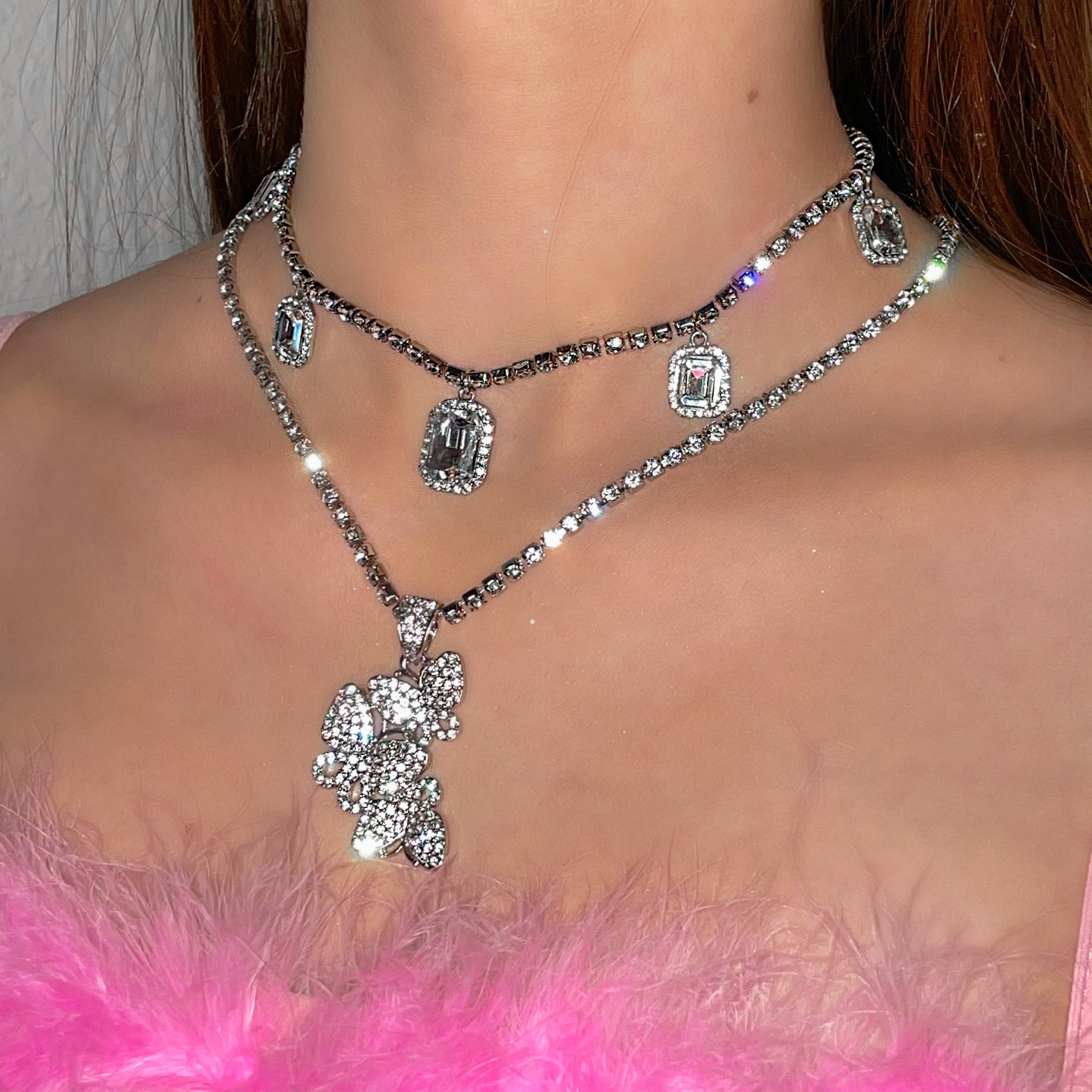 Fairy Iced Out Necklace