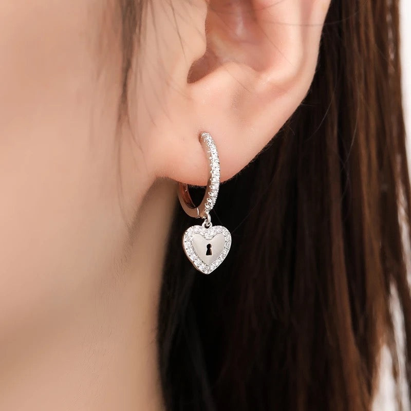 Luxury Lock Earrings