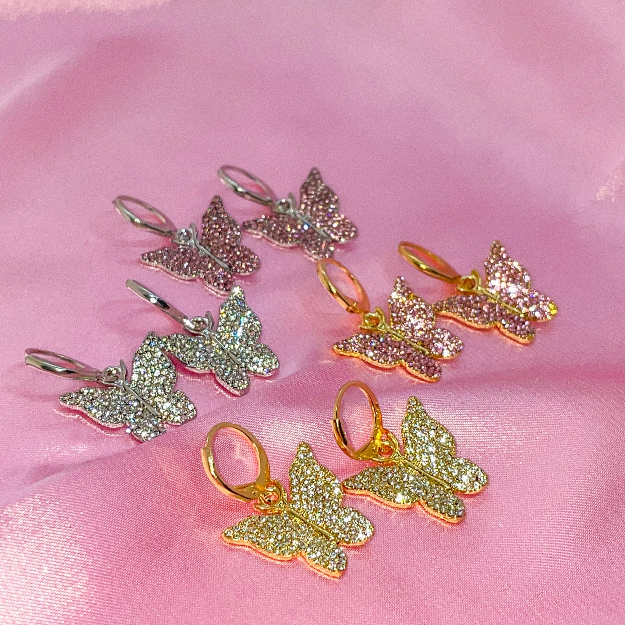 Big Butterfly Earrings