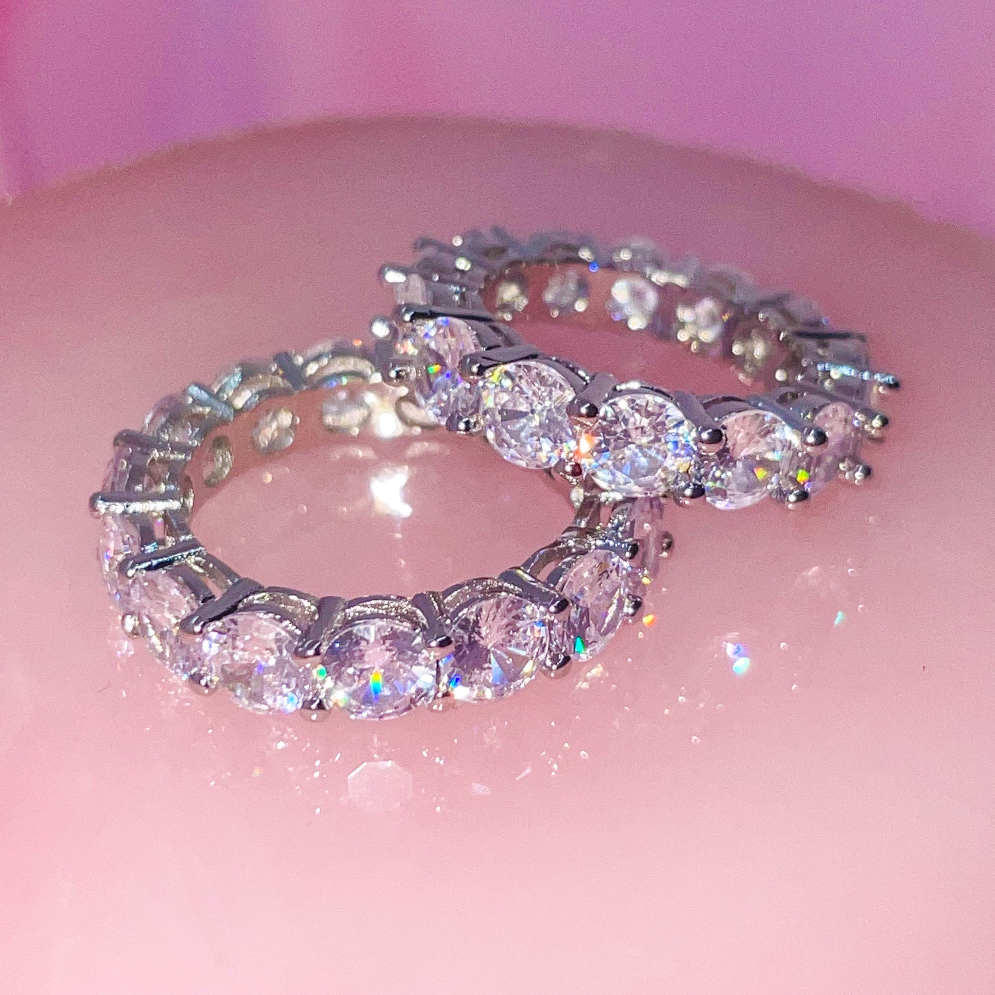 Lollipop Iced Out Ring