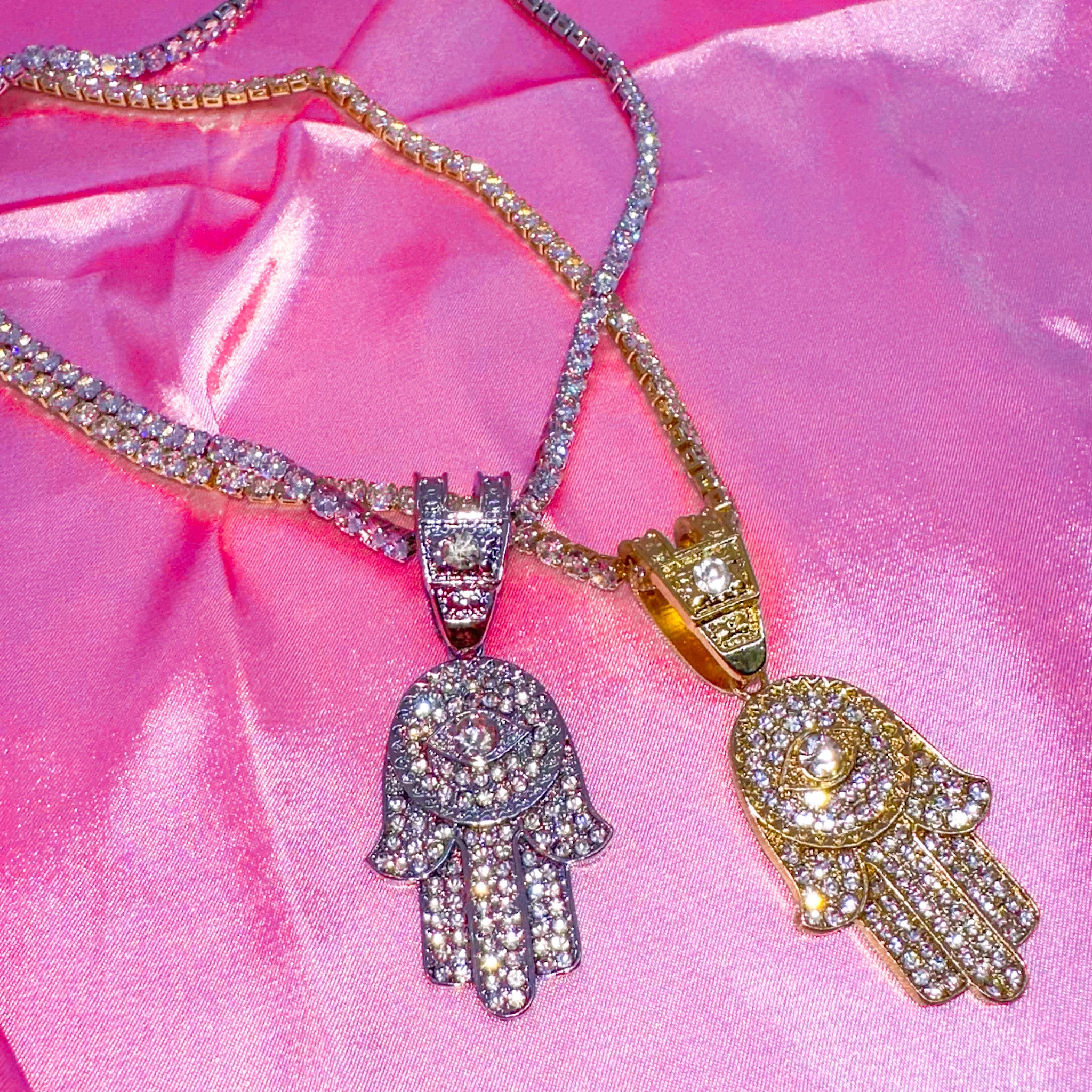 Fatima Bling Necklace