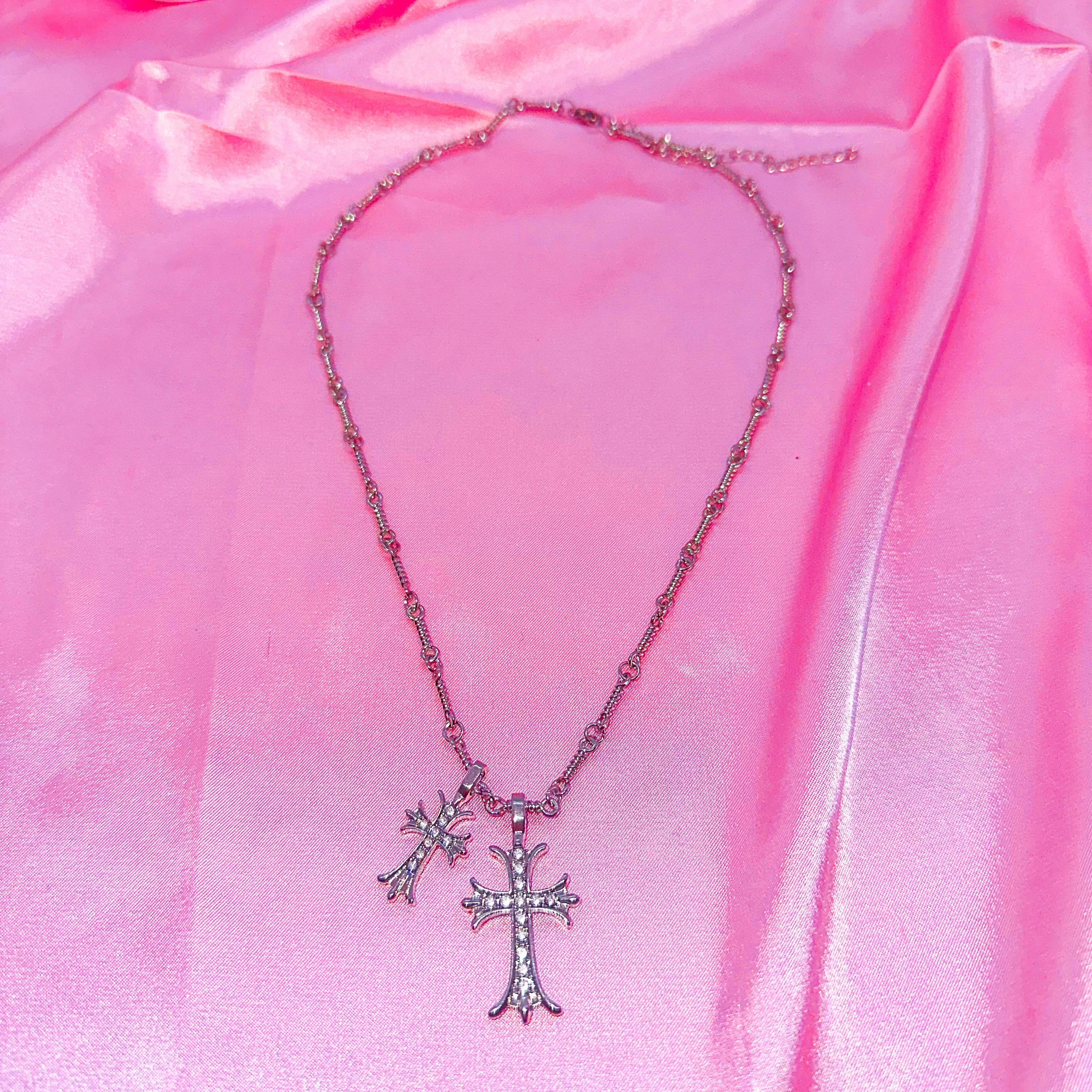 Icon Cross Necklace