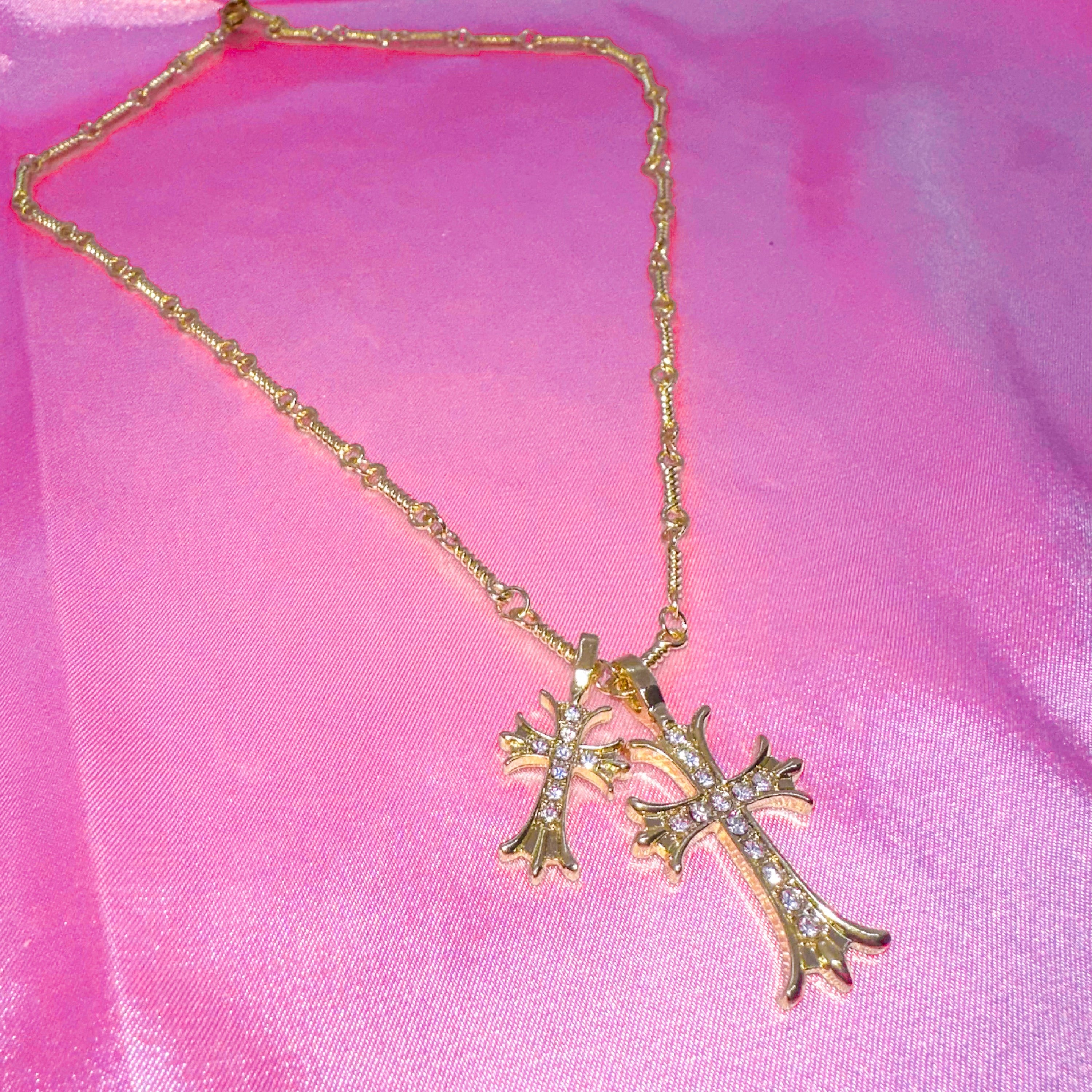 Icon Cross Necklace