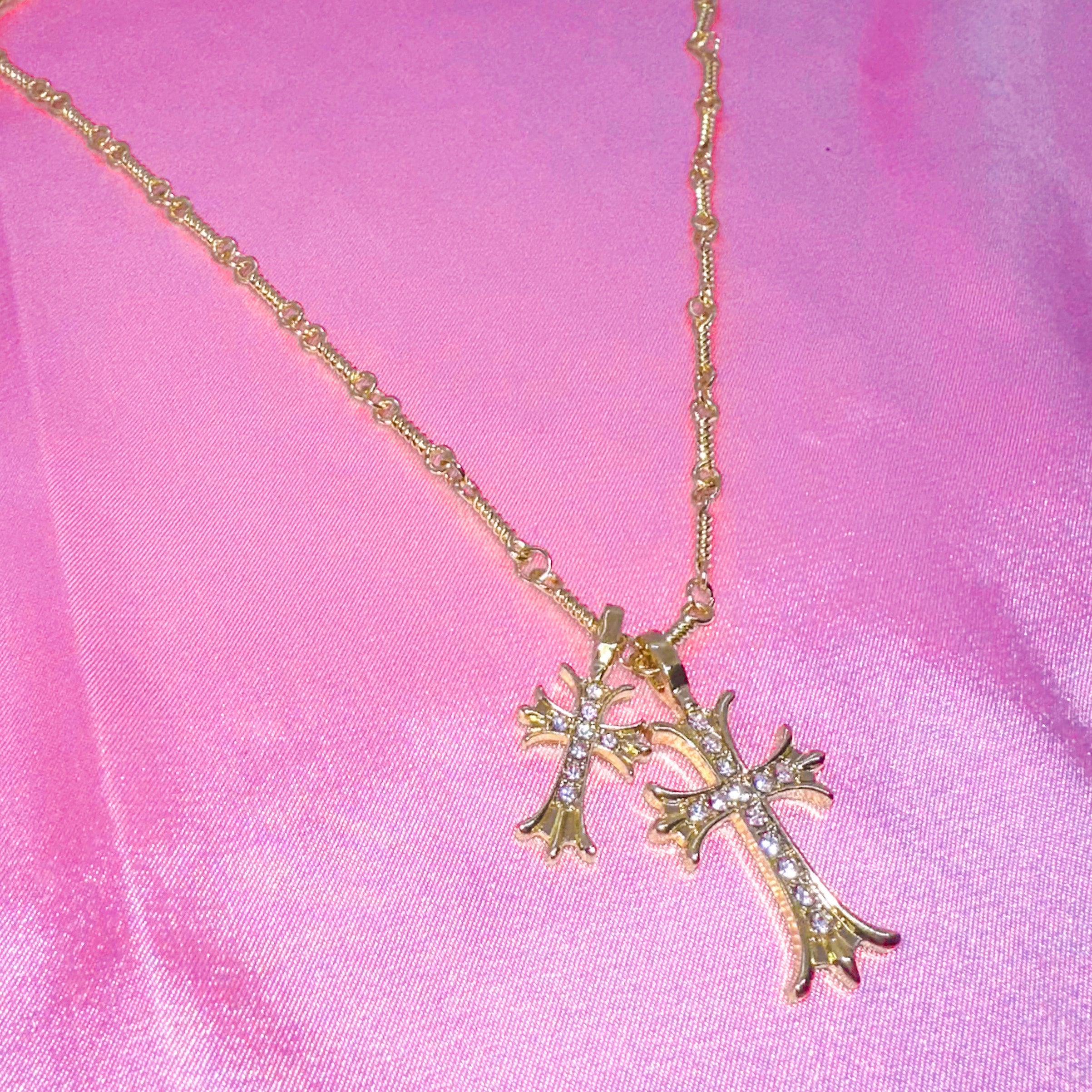 Icon Cross Necklace