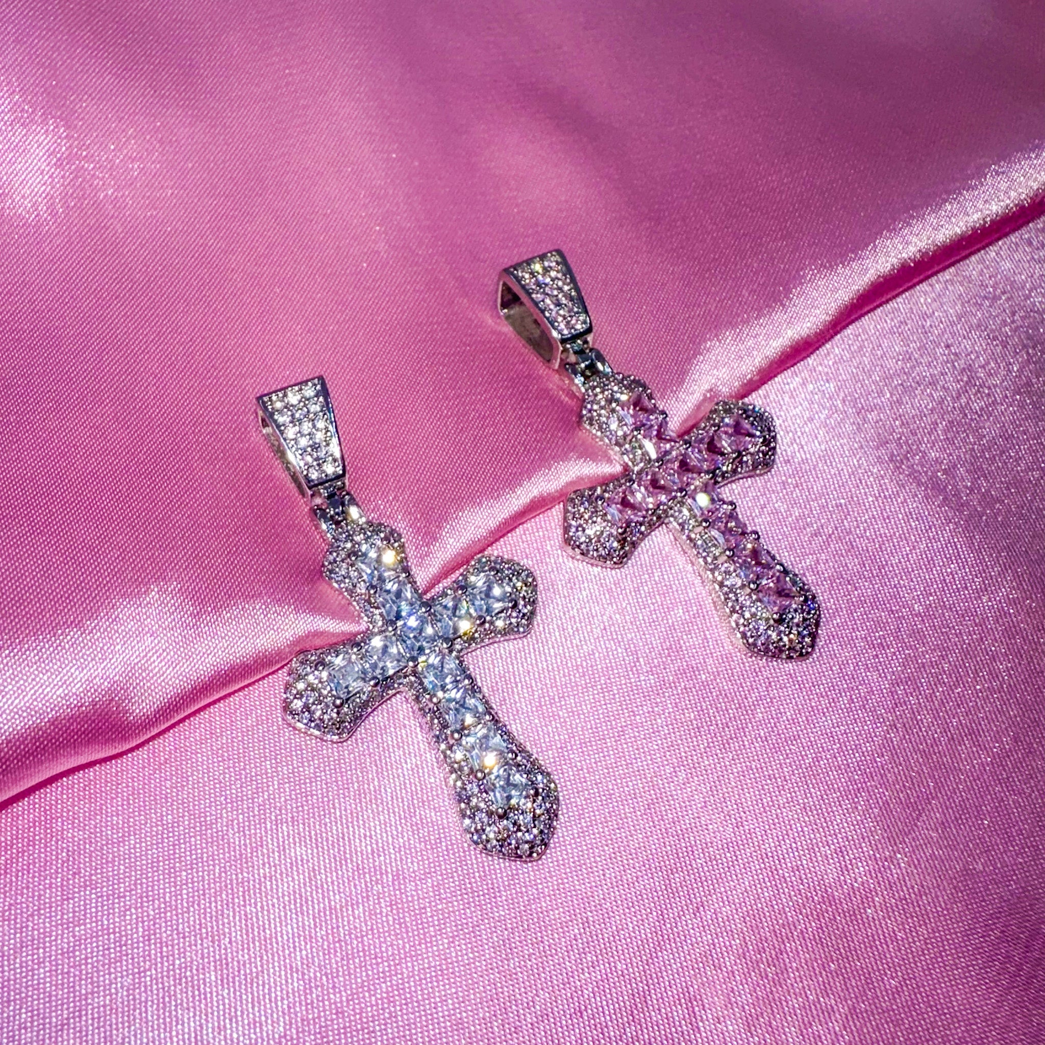 Frozen Cross Pendant