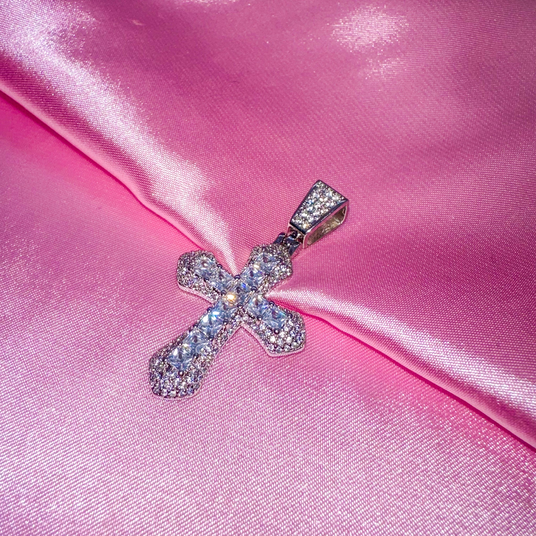 Frozen Cross Pendant