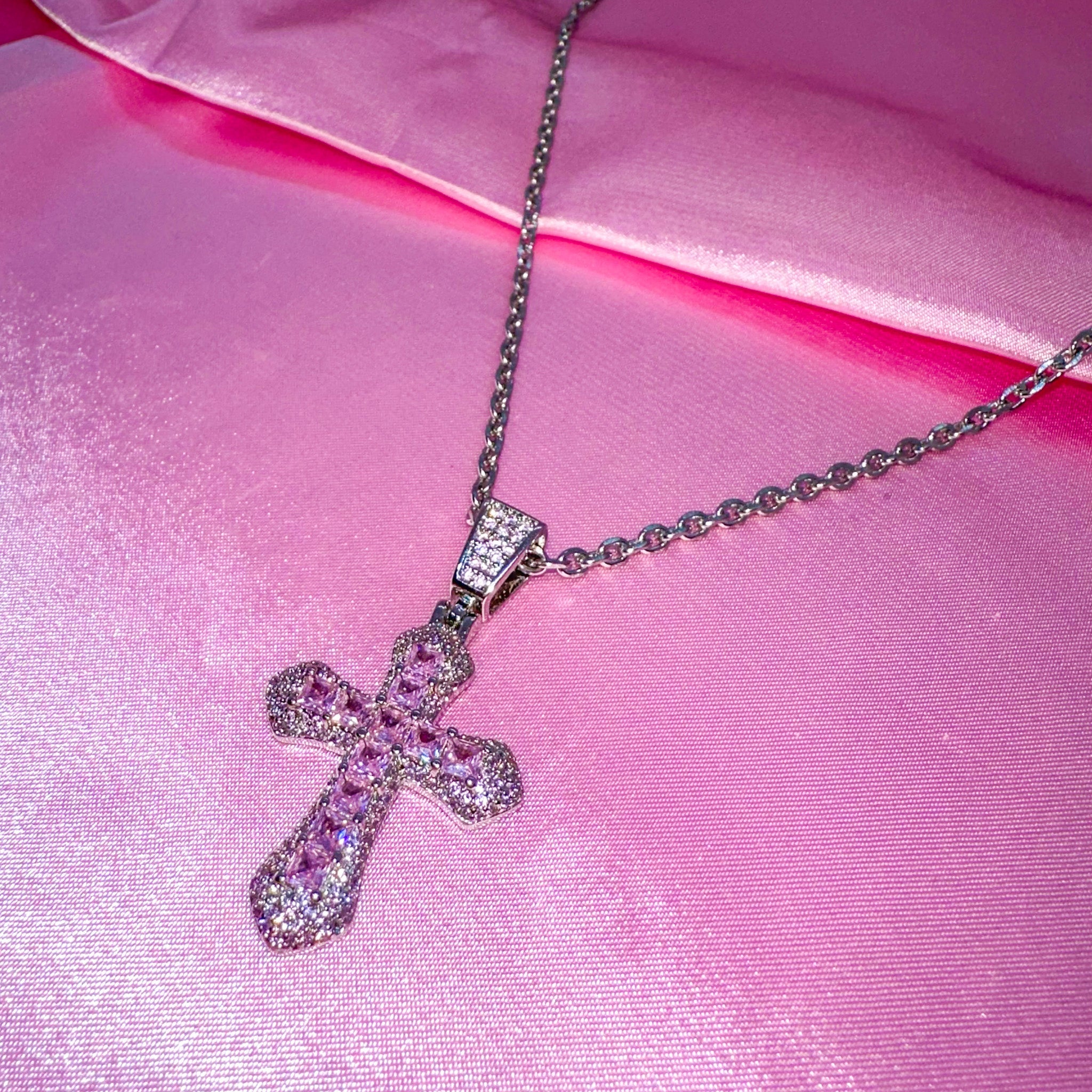 Frozen Cross Pendant