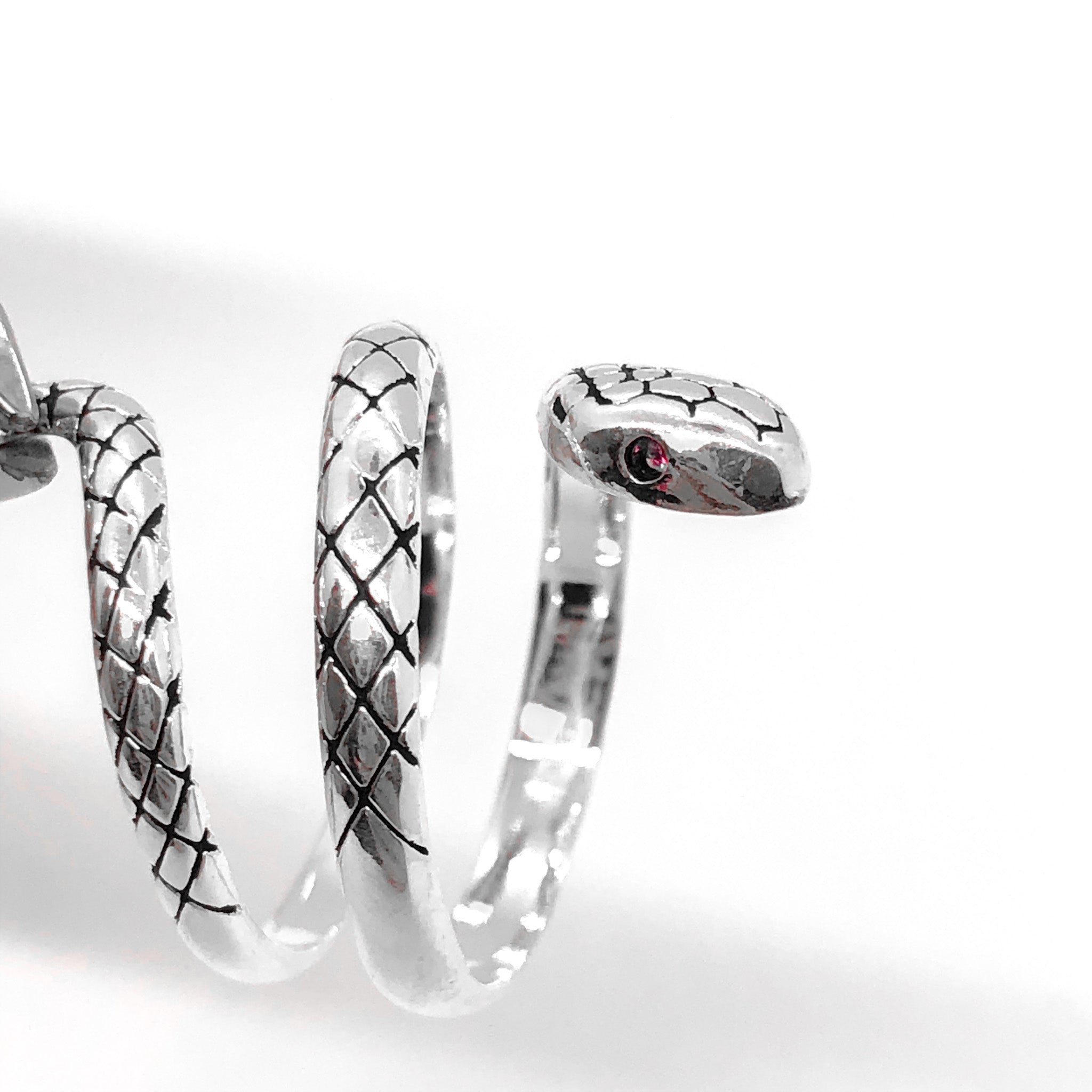 925 Snake Ring