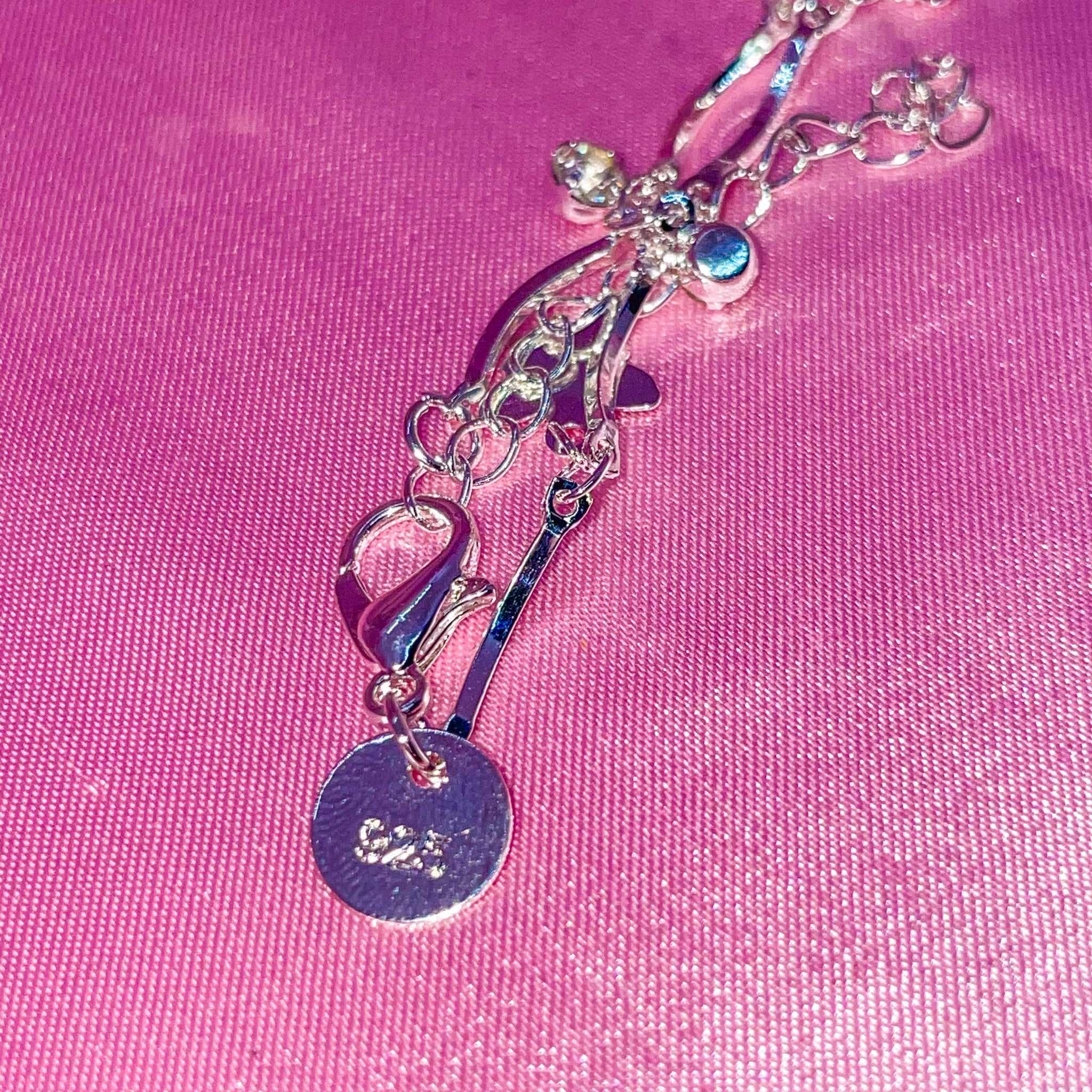 925 Butterfly Charm Bracelet